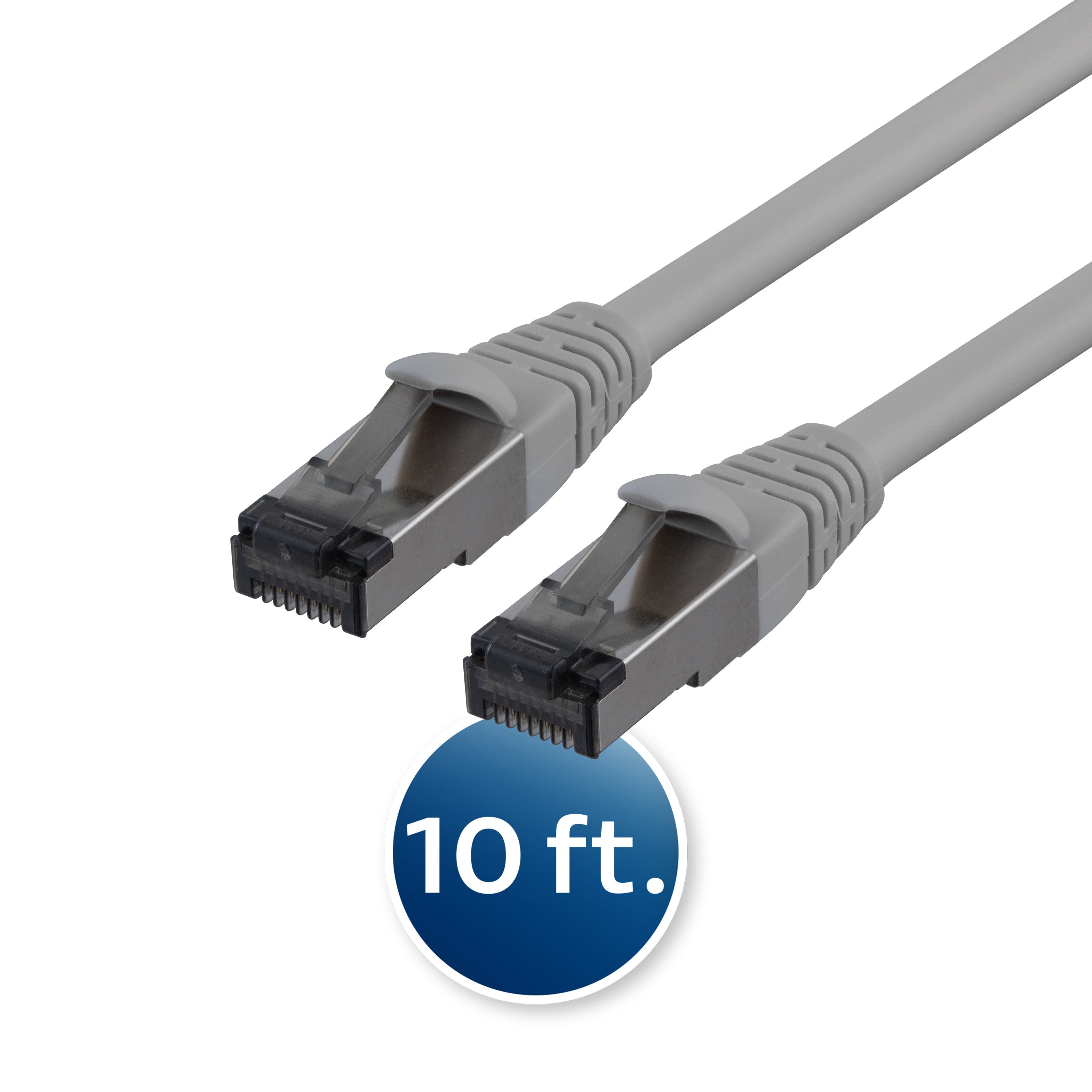 Philips 10ft Cat8 Ethernet Cable, Grey