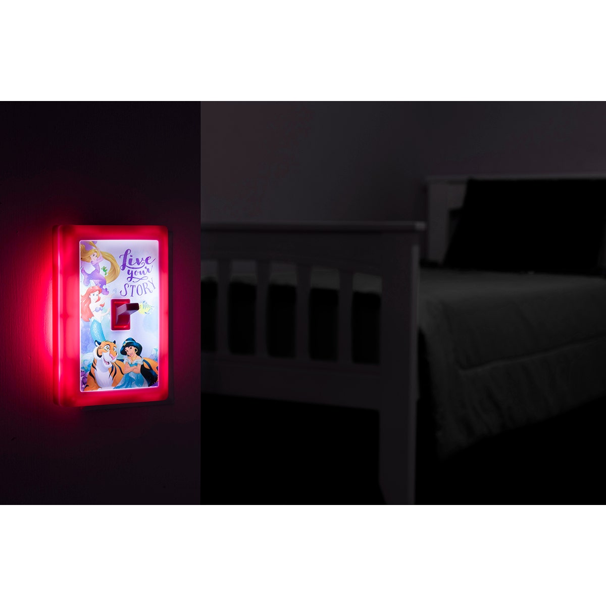 Disney Princess LED Light Switch, Pink
