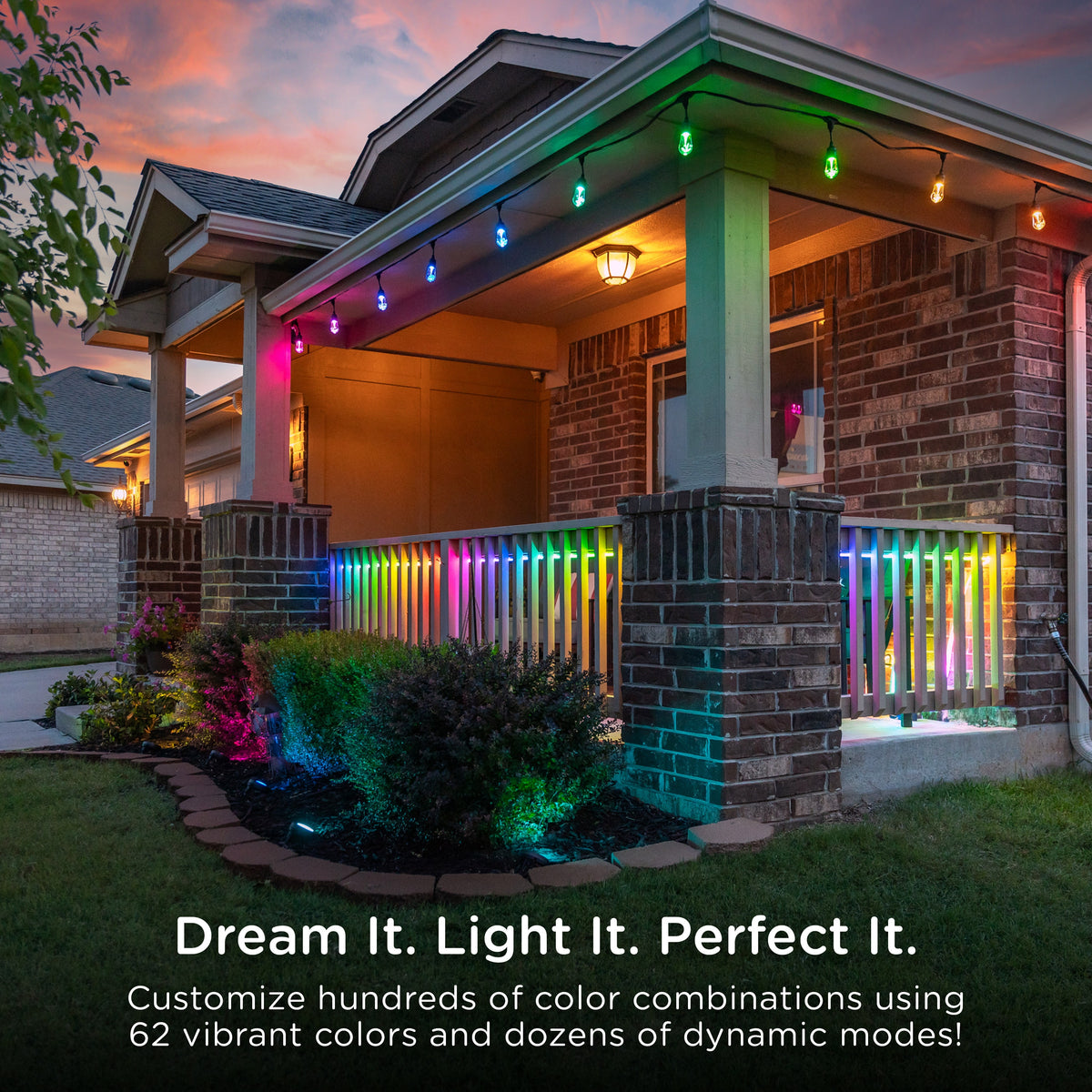 Enbrighten WiFi VIBE Indoor/Outdoor Color-Changing LED Flex Light, 16ft.