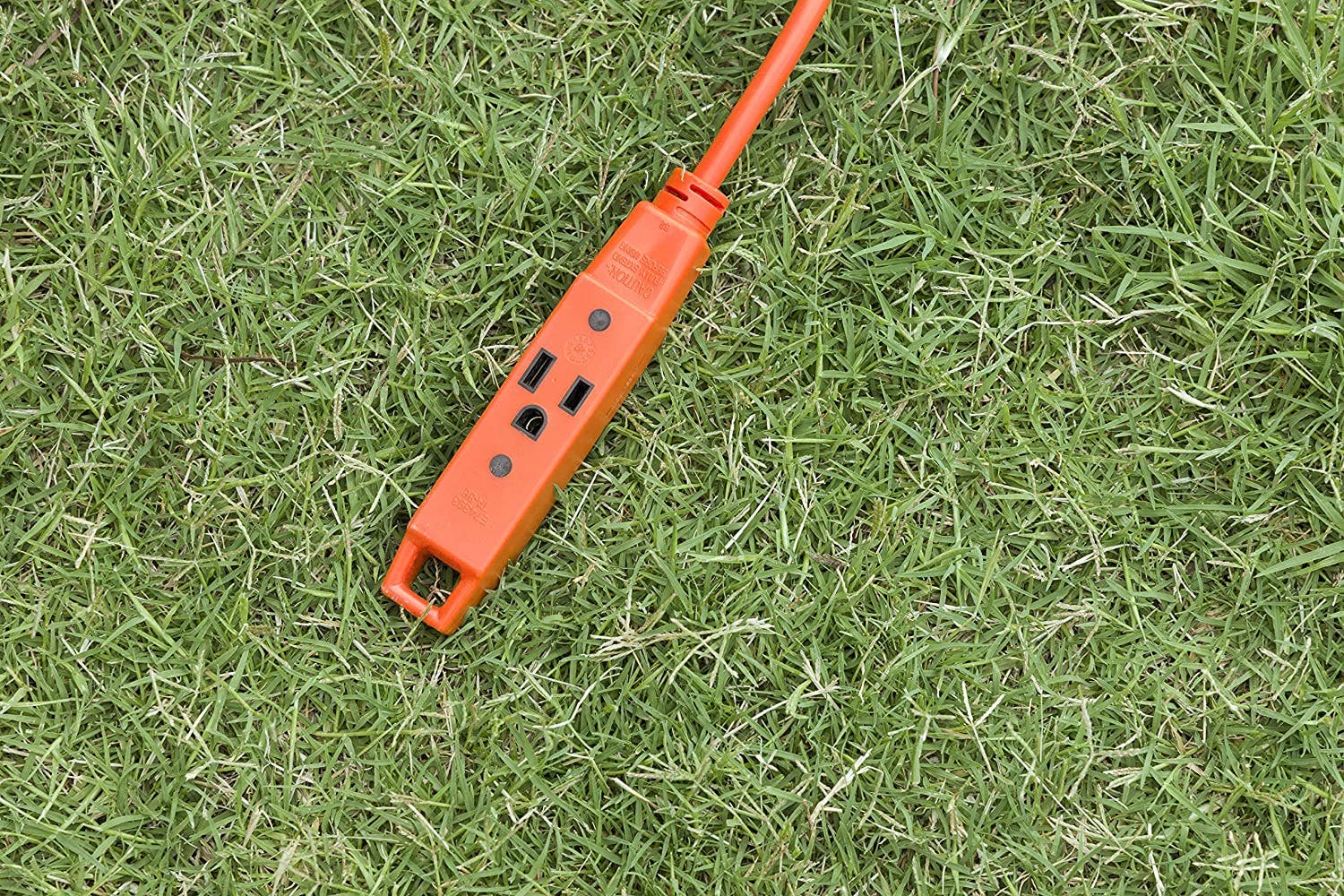 UltraPro 3-Outlet 9ft. Heavy Duty Indoor/Outdoor Extension Cord, Orange
