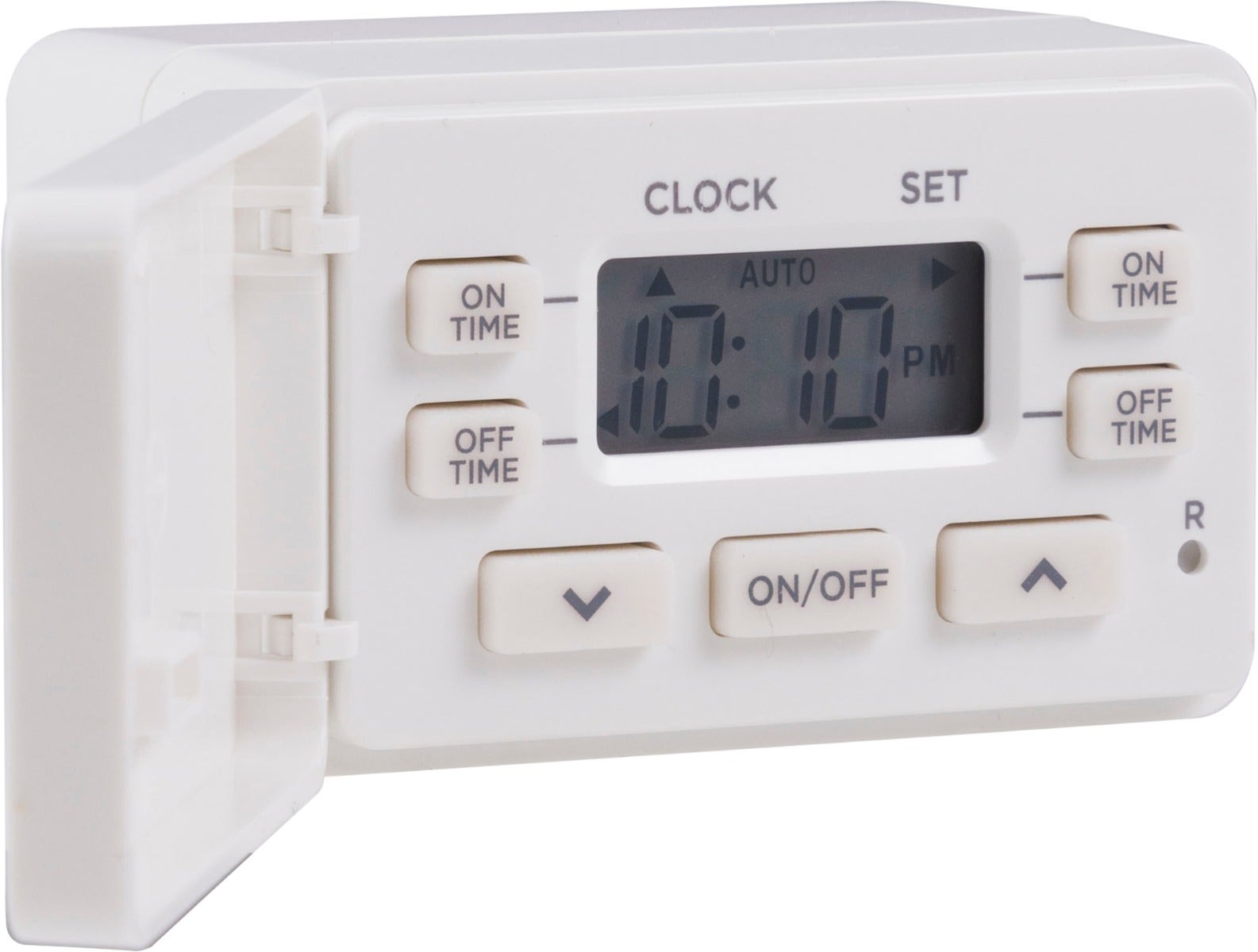 UltraPro Indoor Plug-In 1-Outlet Digital Timer, White