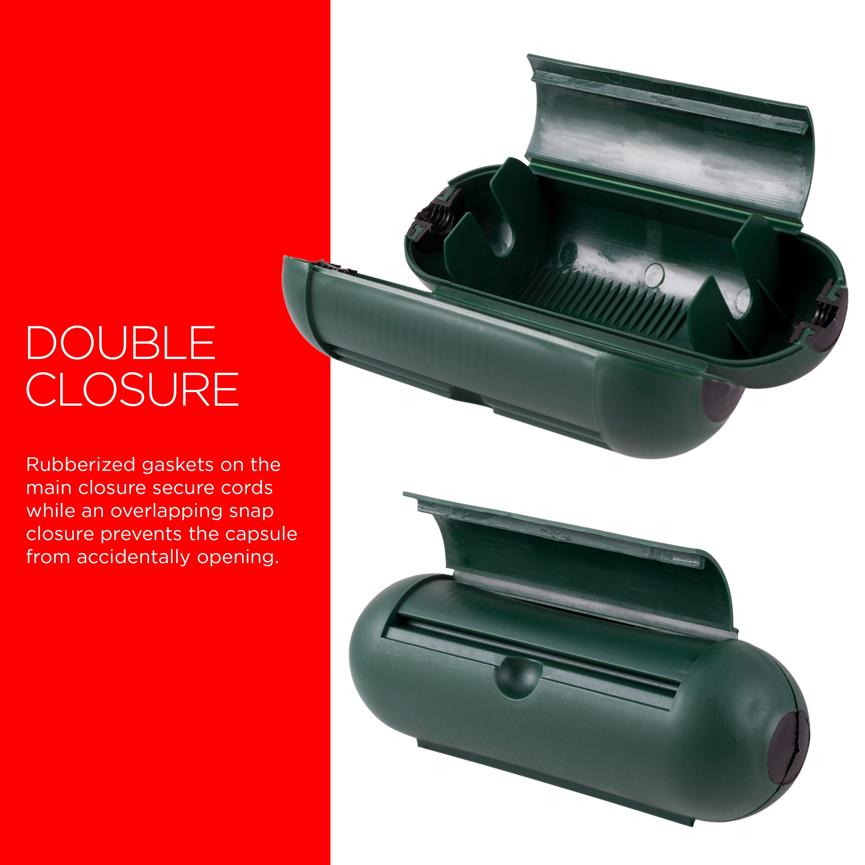 UltraPro Outdoor Cord Plug Cover, Green