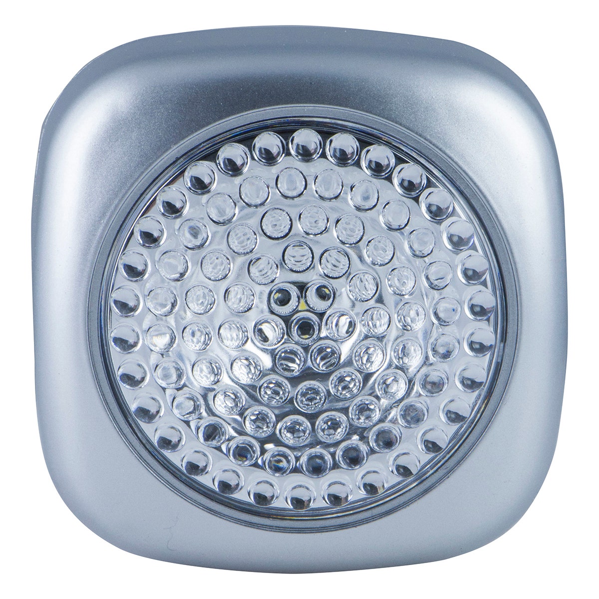 Energizer Battery Operated LED Tap Puck Light, 2 pack, Silver