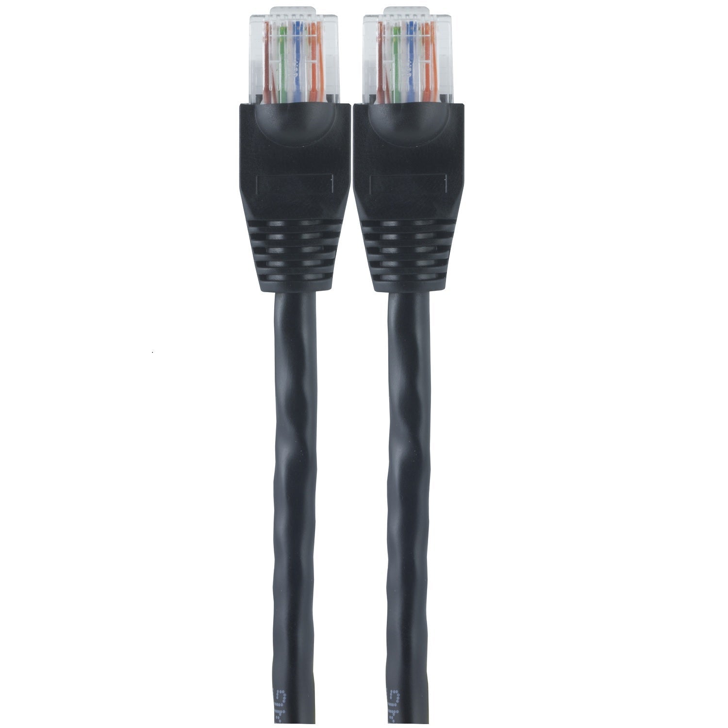 GE 12 ft. Cat 5e Ethernet Cable, Black