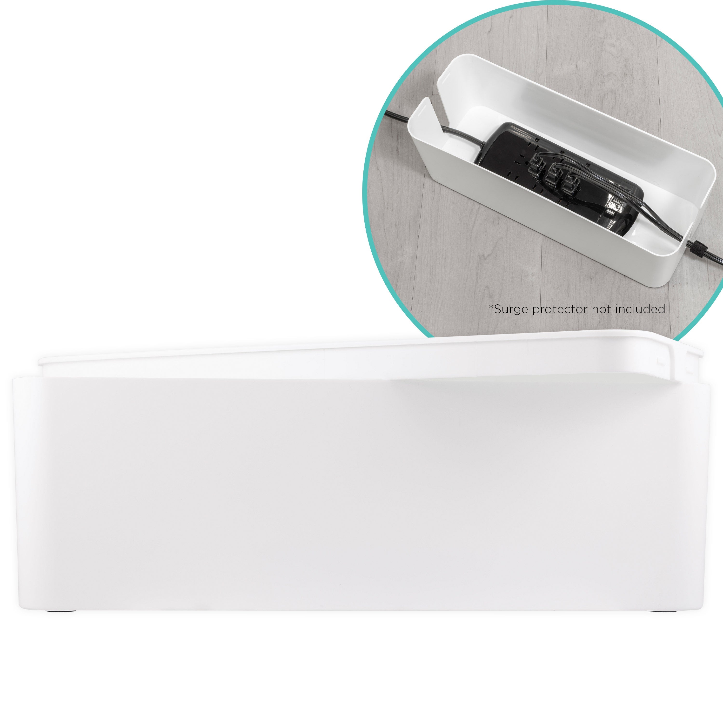 Cordinate Cord Management Box, White