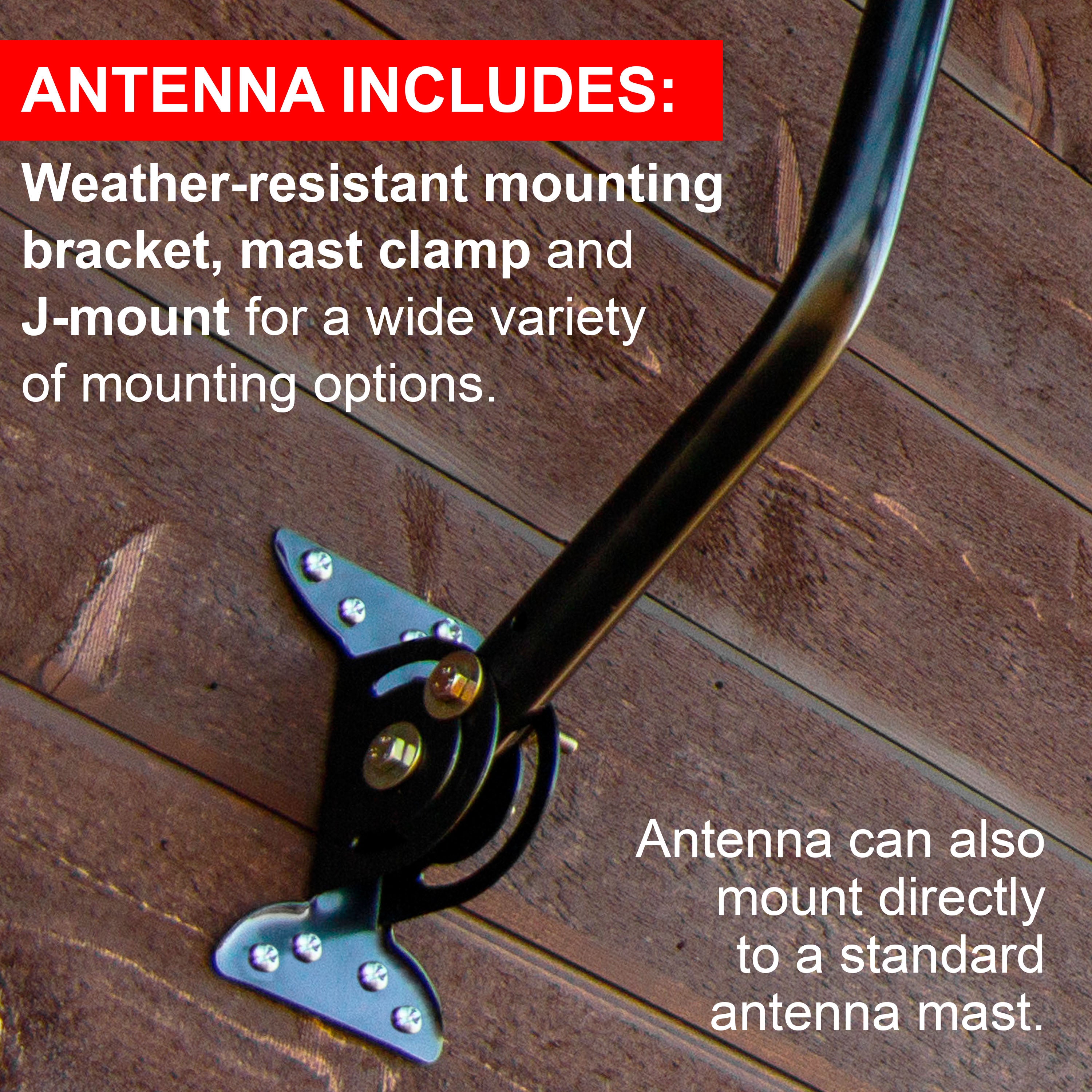 GE-branded Pro Attic-Mount HD TV Antenna