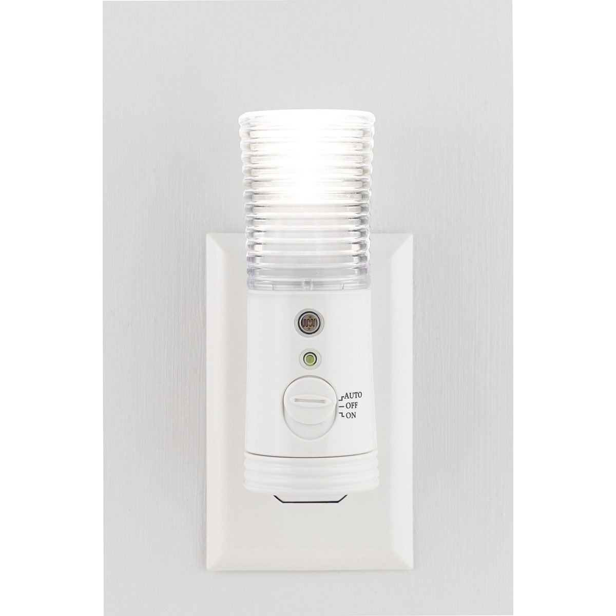 GE 3-in-1 Rechargeable Power Failure Light Sensing LED Night Light, White