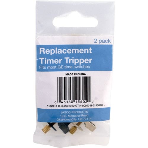 Jasco Replacement Timer Tripper, 2 Pack, Black/Silver