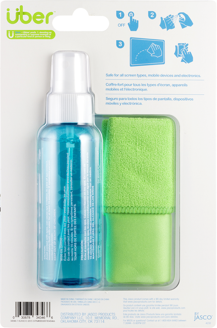 über Screen Cleaning Kit
