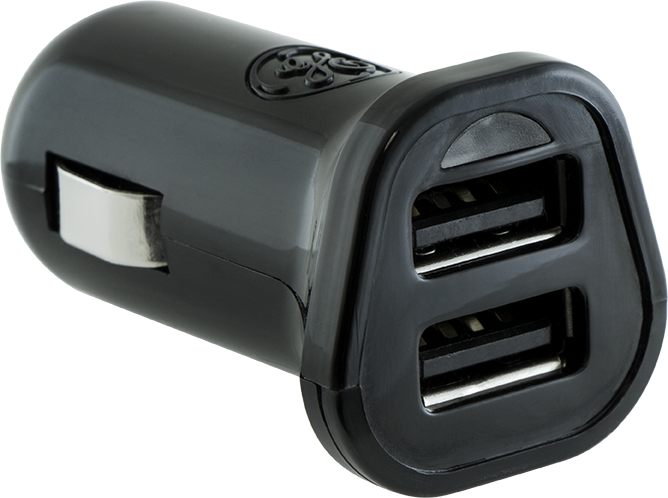 GE USB Car Charger, 2 Port, 2.4A