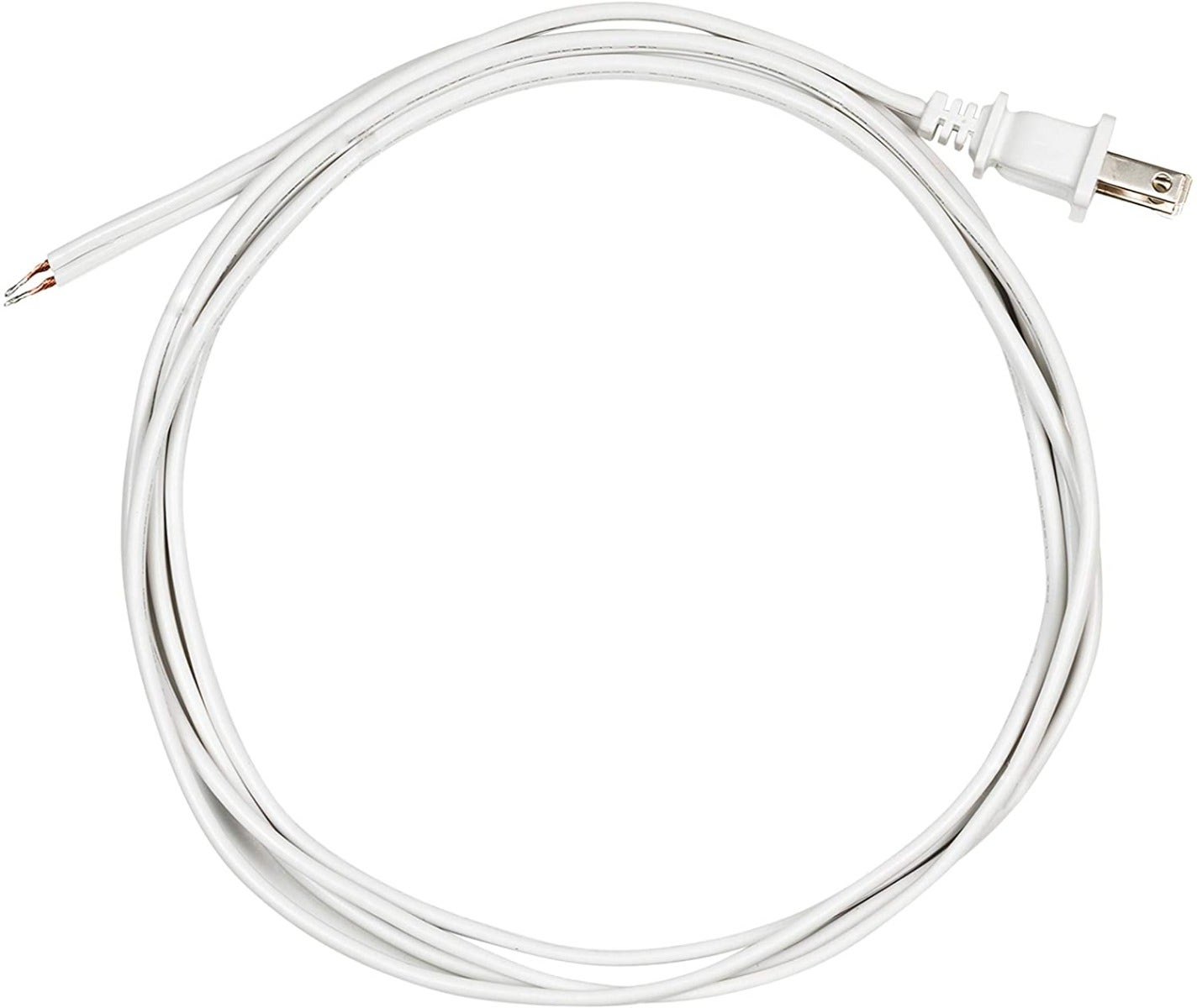 Power Gear 8ft. Polarized Replacement Lamp Cord, White