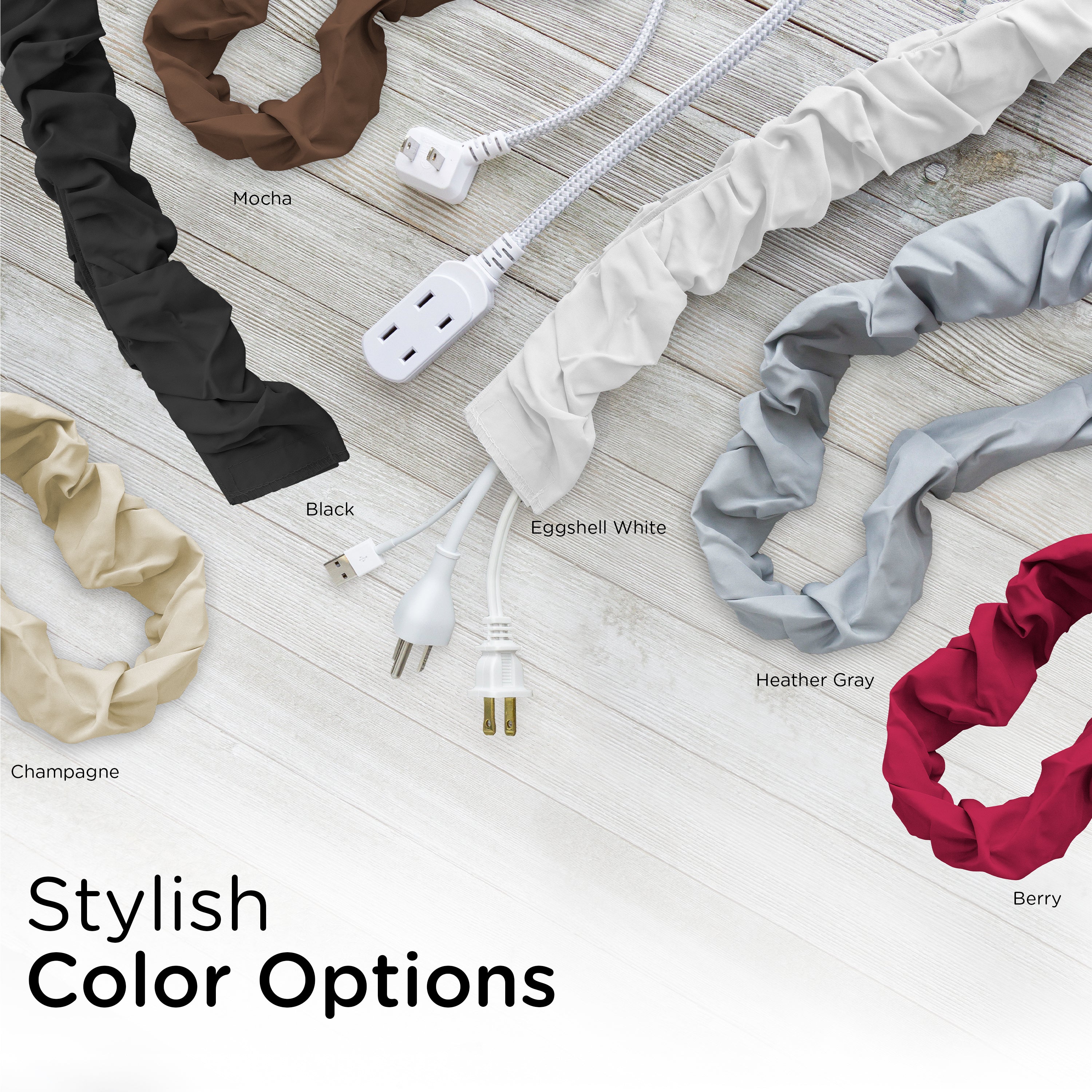 Cordinate Fabric Cord Cover