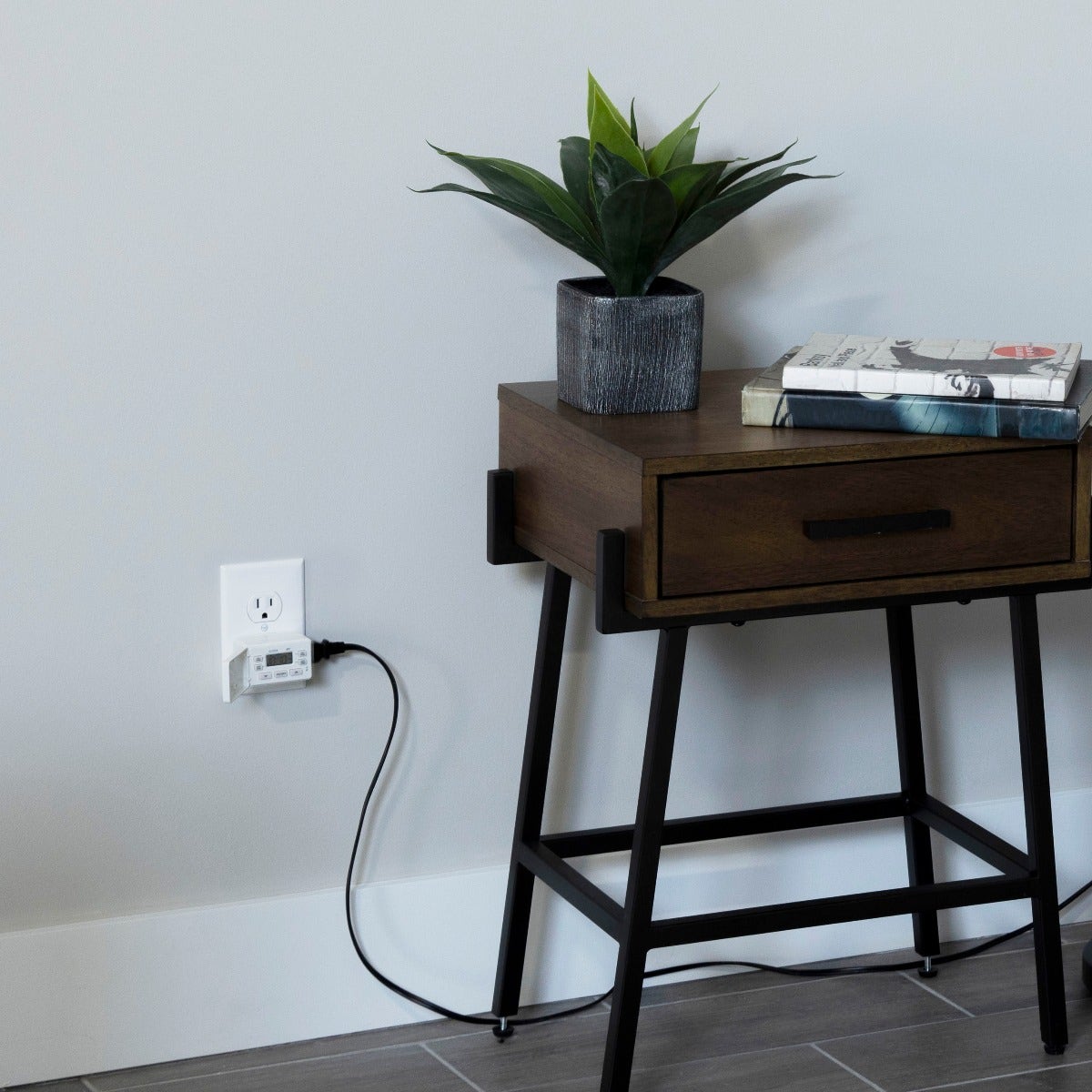 UltraPro Indoor Plug-In 1-Outlet Digital Timer, White