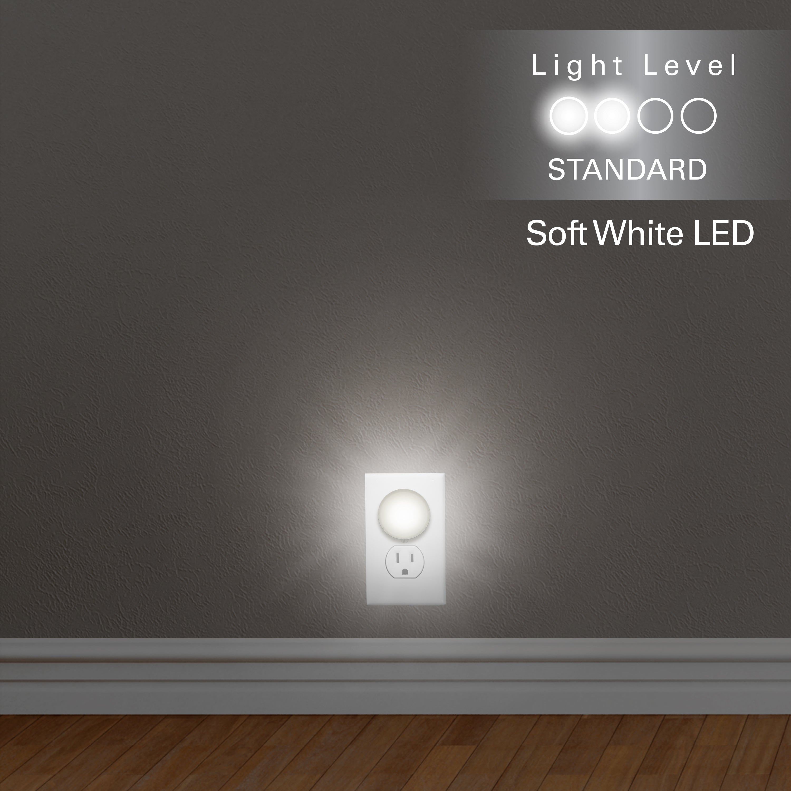 Lights by Night LED GLO Dot Night Lights, 6 Pack