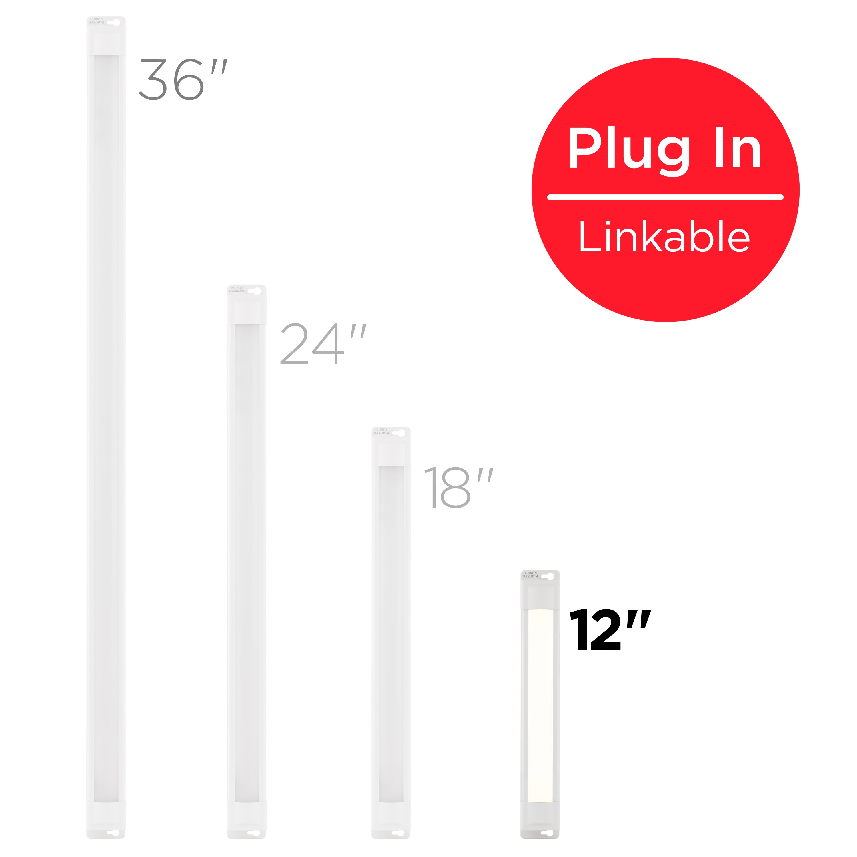 UltraPro LED Plug-in Light Fixture, 12in.