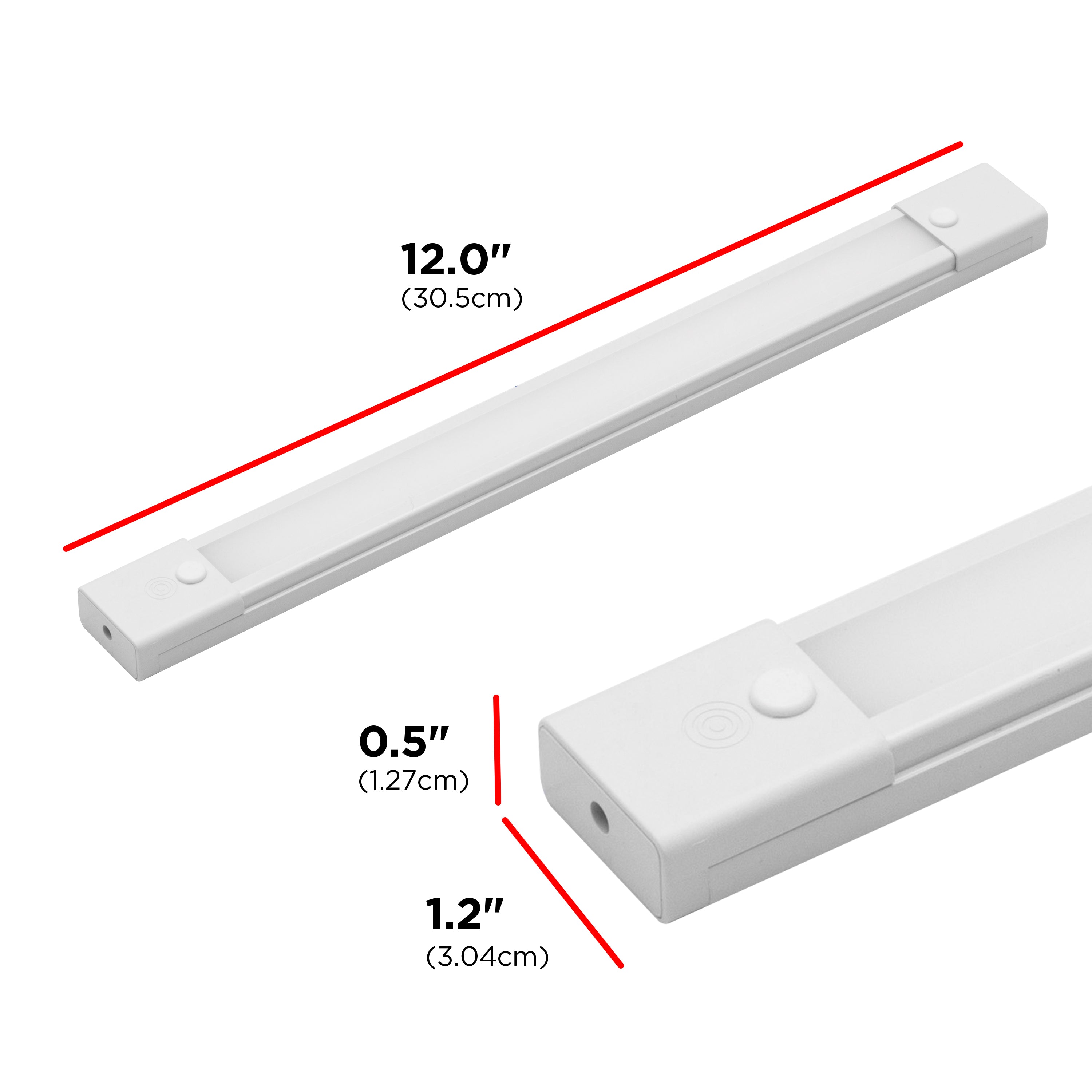 UltraPro 12in. Plug-In LED Light Fixture, White