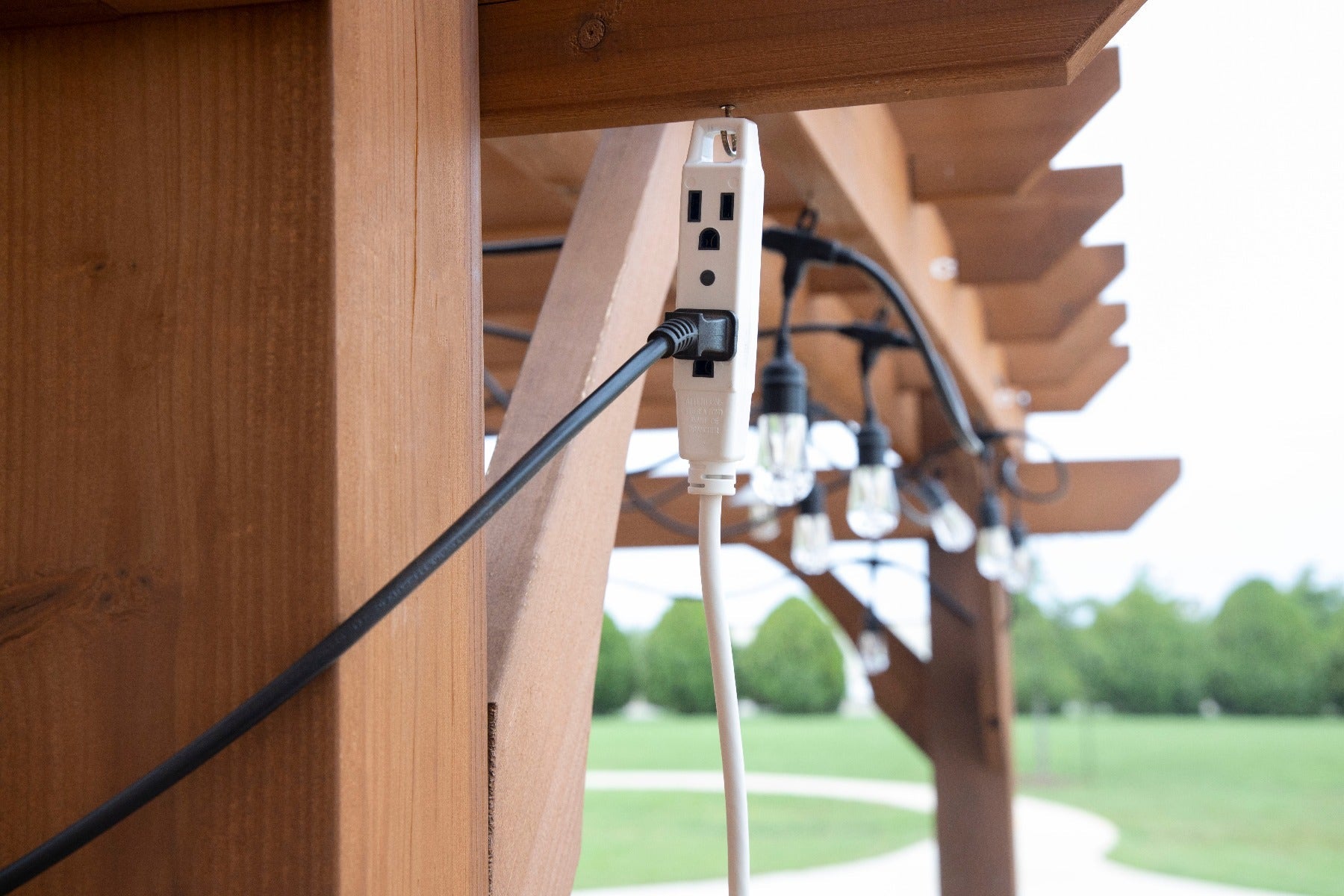 UltraPro 3-Outlet 50ft. Extension Cord, White