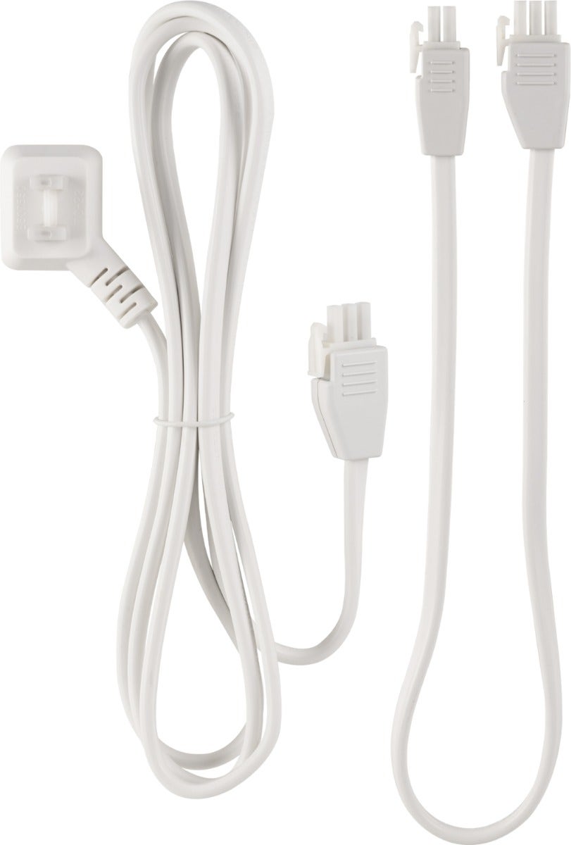 UltraPro 24in. Plug-in Color-Select LED WiFi Smart Light Fixture, White