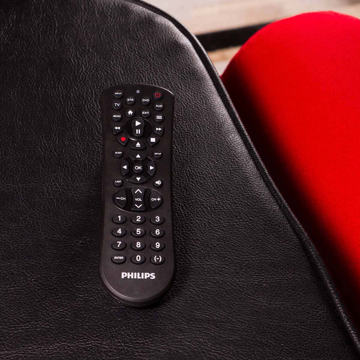 Philips 4-Device Universal Remote, Black