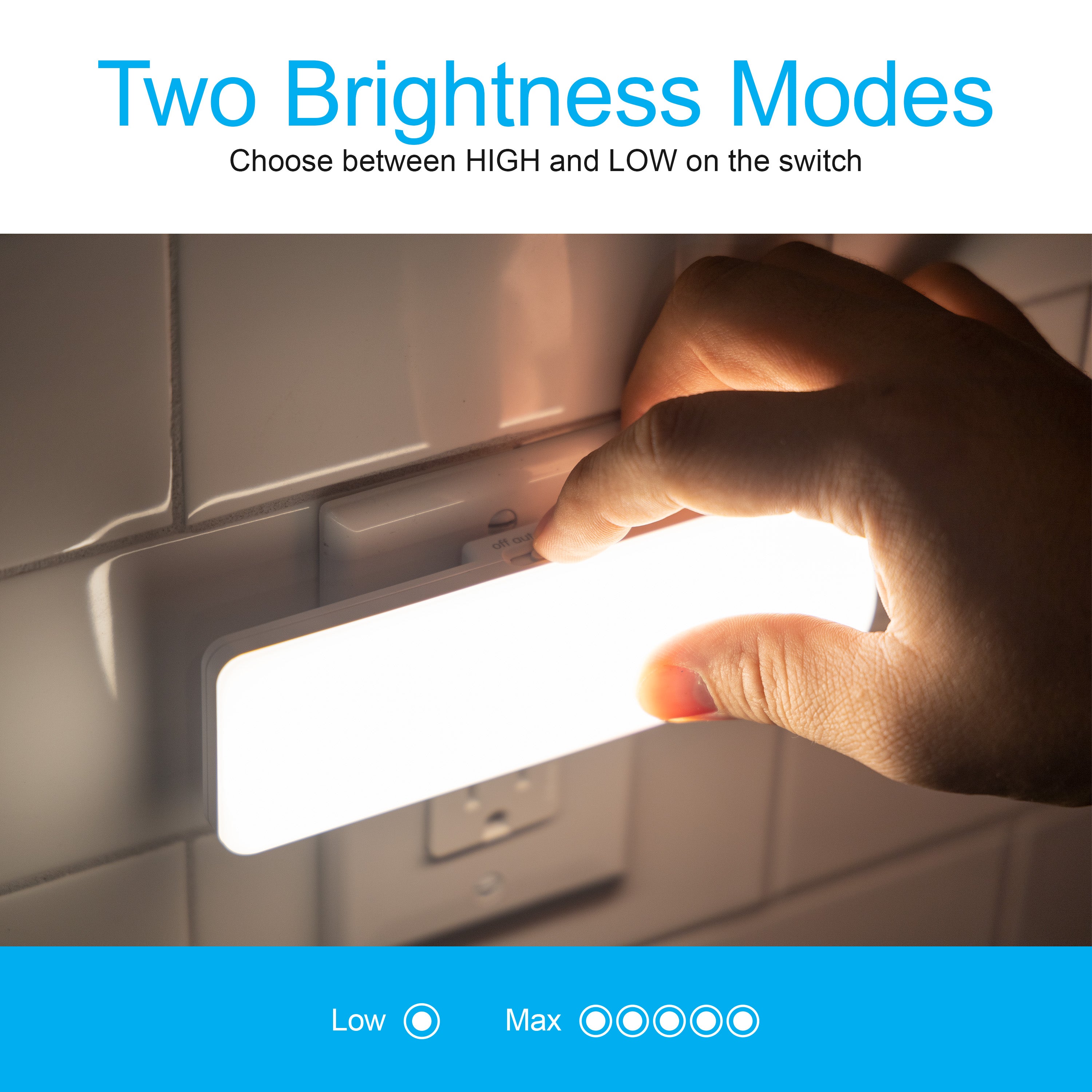 GE Ultrabrite LED Light Bar Night Lights, 1 Pack