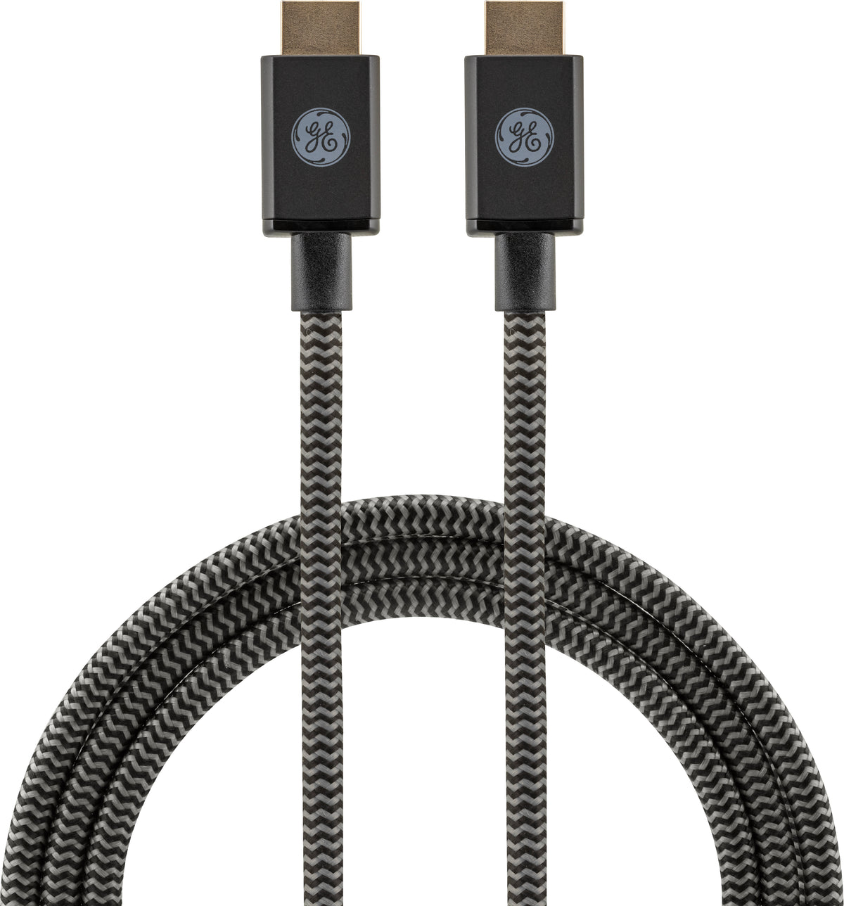 GE-branded UltraPro Premium Certified High-Speed HDMI Cable with Ethernet, 6ft.