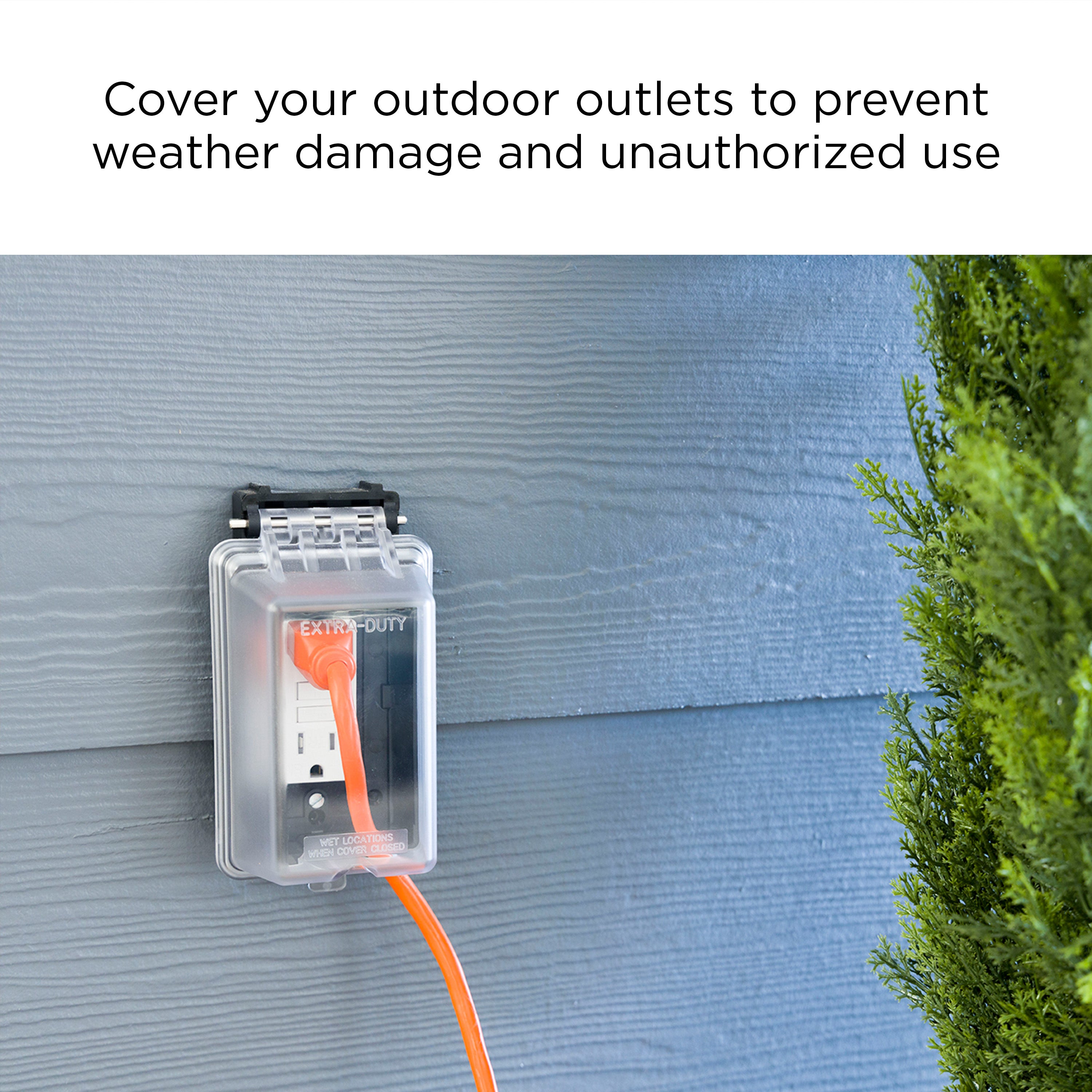 UltraPro Outdoor Electrical Outlet Cover, Single Gang