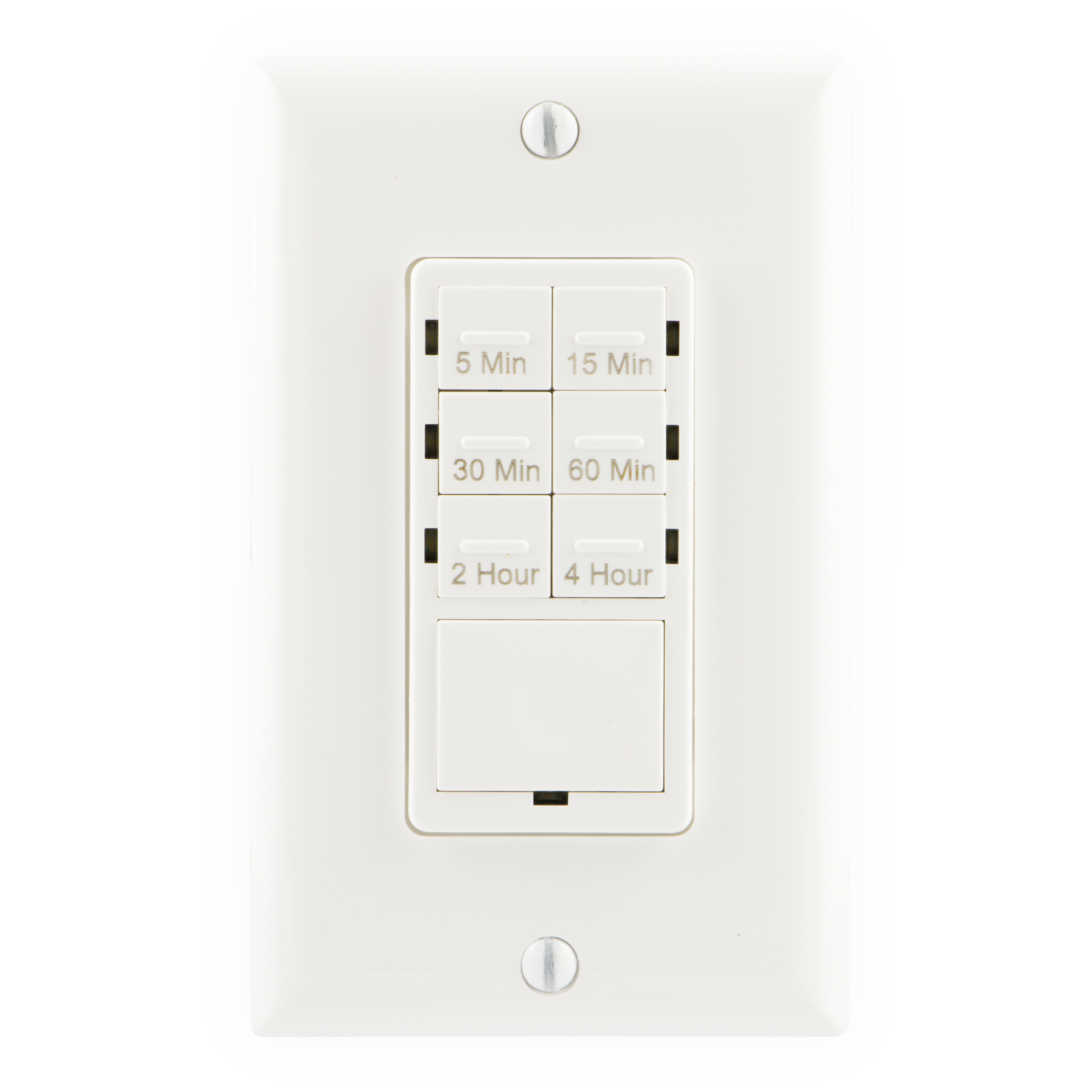 GE Indoor In-Wall Digital Timer, White