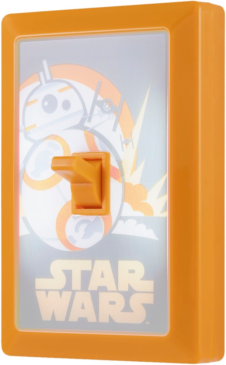 Star Wars BB-8 Battery Operated LED Light Switch, Gold