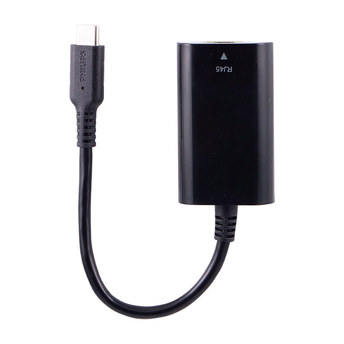 Philips USB-C to Ethernet Adapter, Black