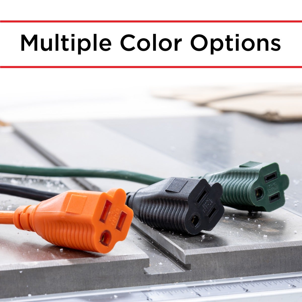 UltraPro 1-Outlet 15ft. Outdoor Extension Cord, Green