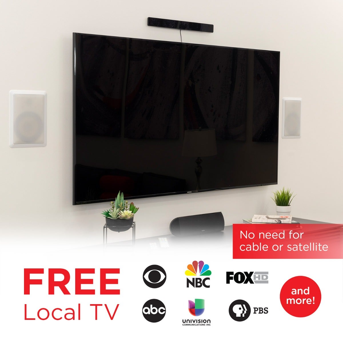 UltraPro Slim-Profile Amplified Antenna Bar