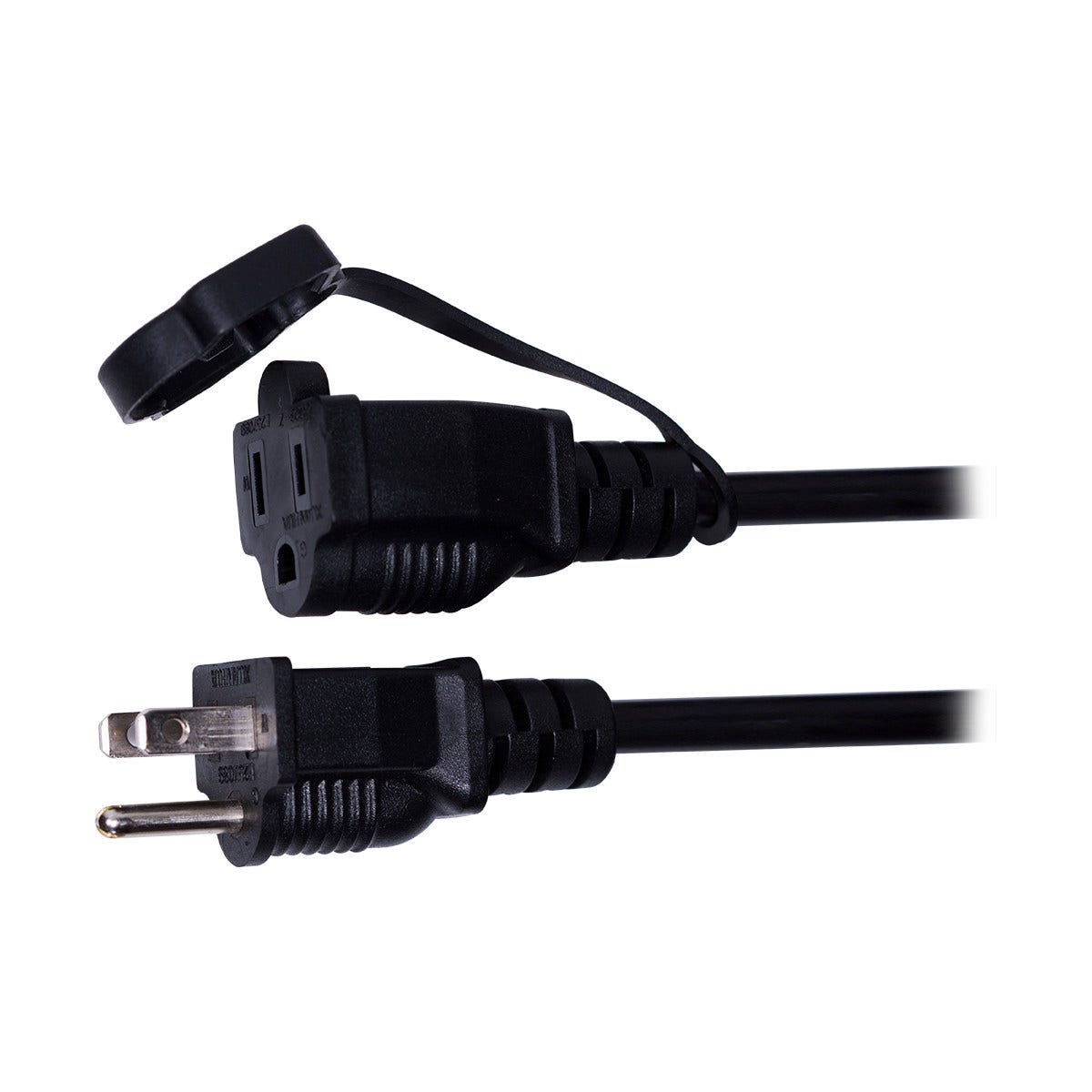 Enbrighten Vintage LED Cafe Lights, 12 Bulbs, 24ft. Black Cord