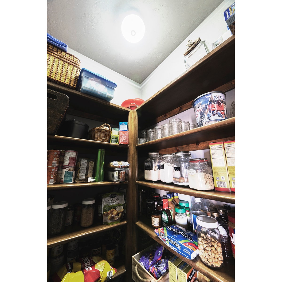 Energizer Battery Operated LED Ceiling Light Fixture, White