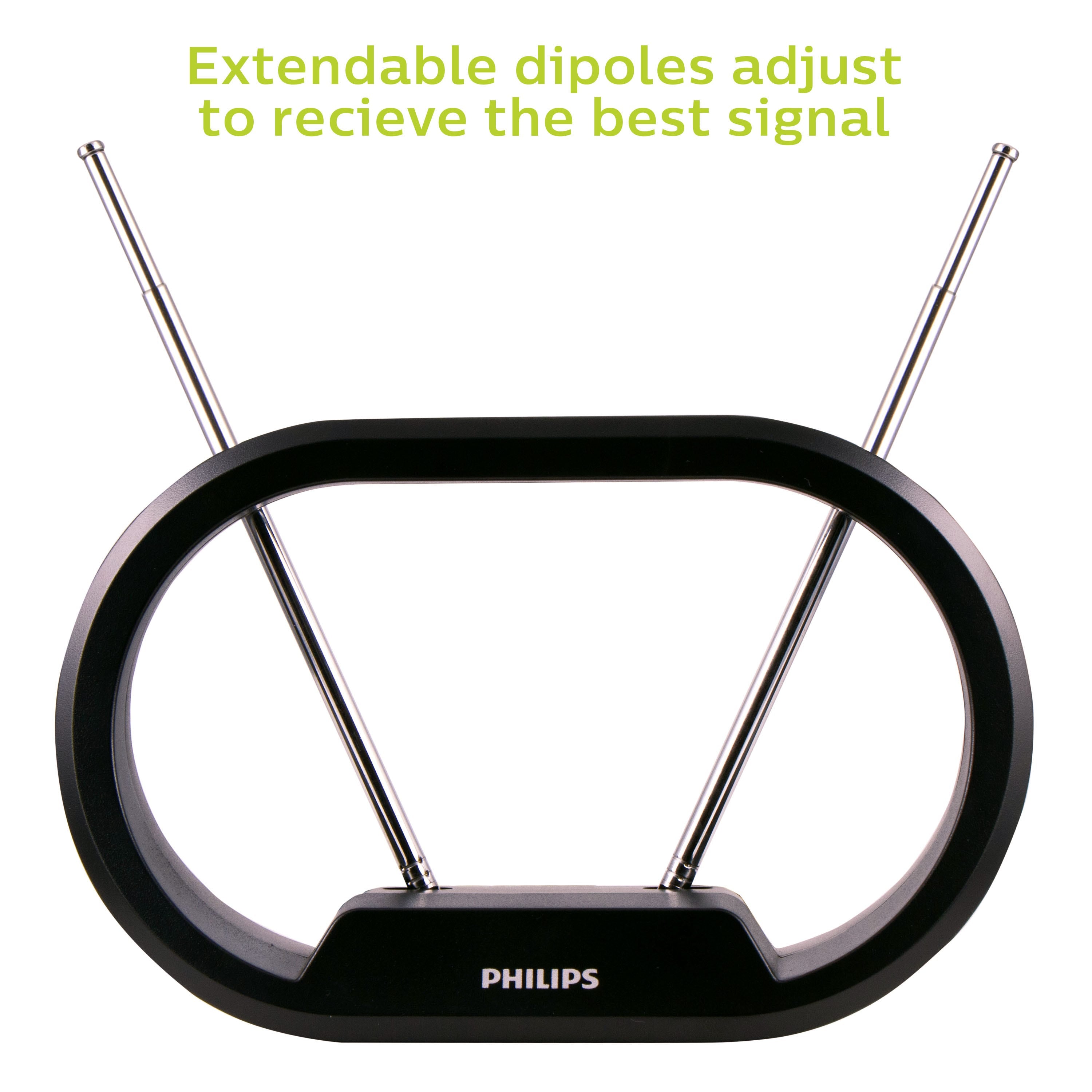 Philips Modern Loop HD Antenna, Black