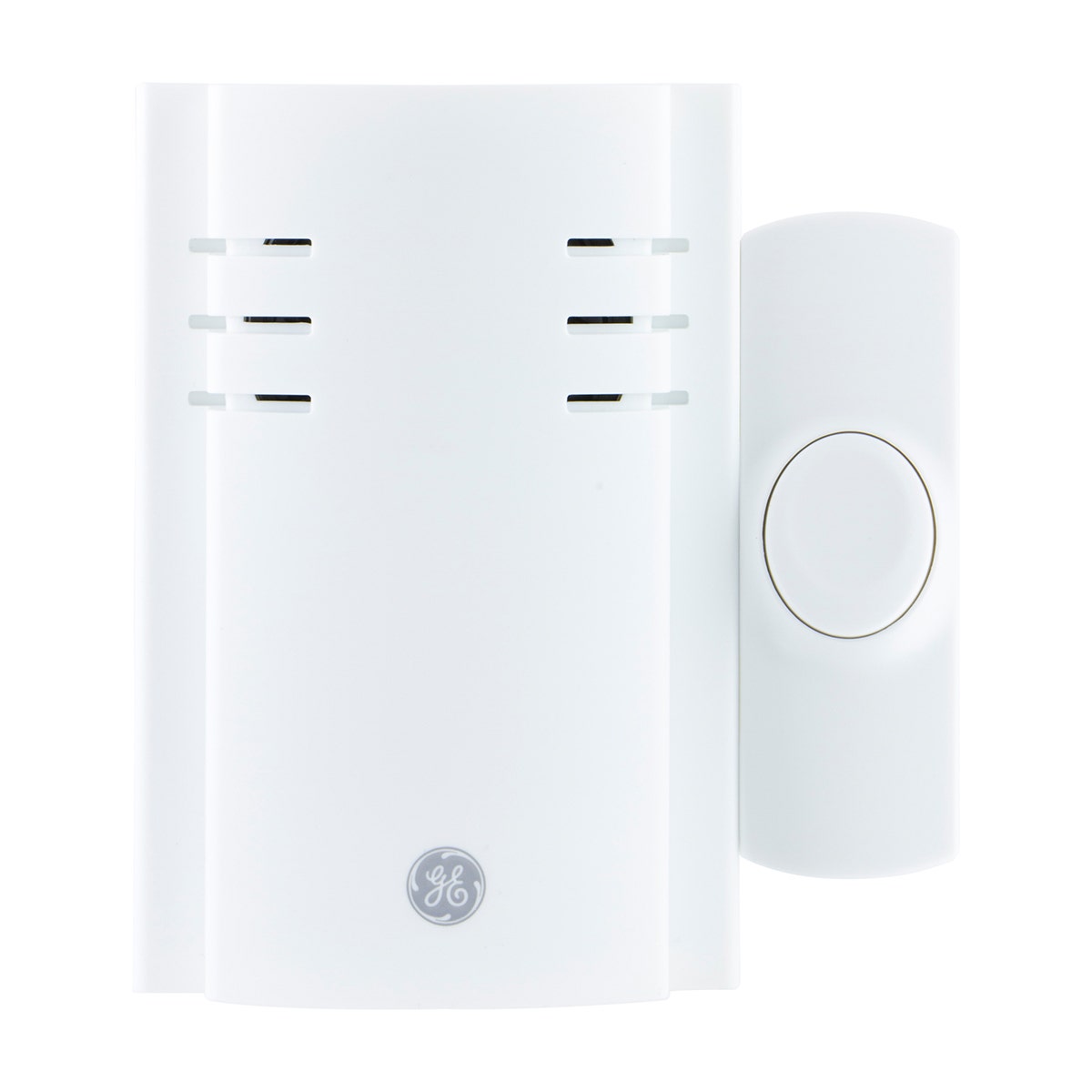 GE Plug-In 8-Chime Wireless Door Chime Kit, White