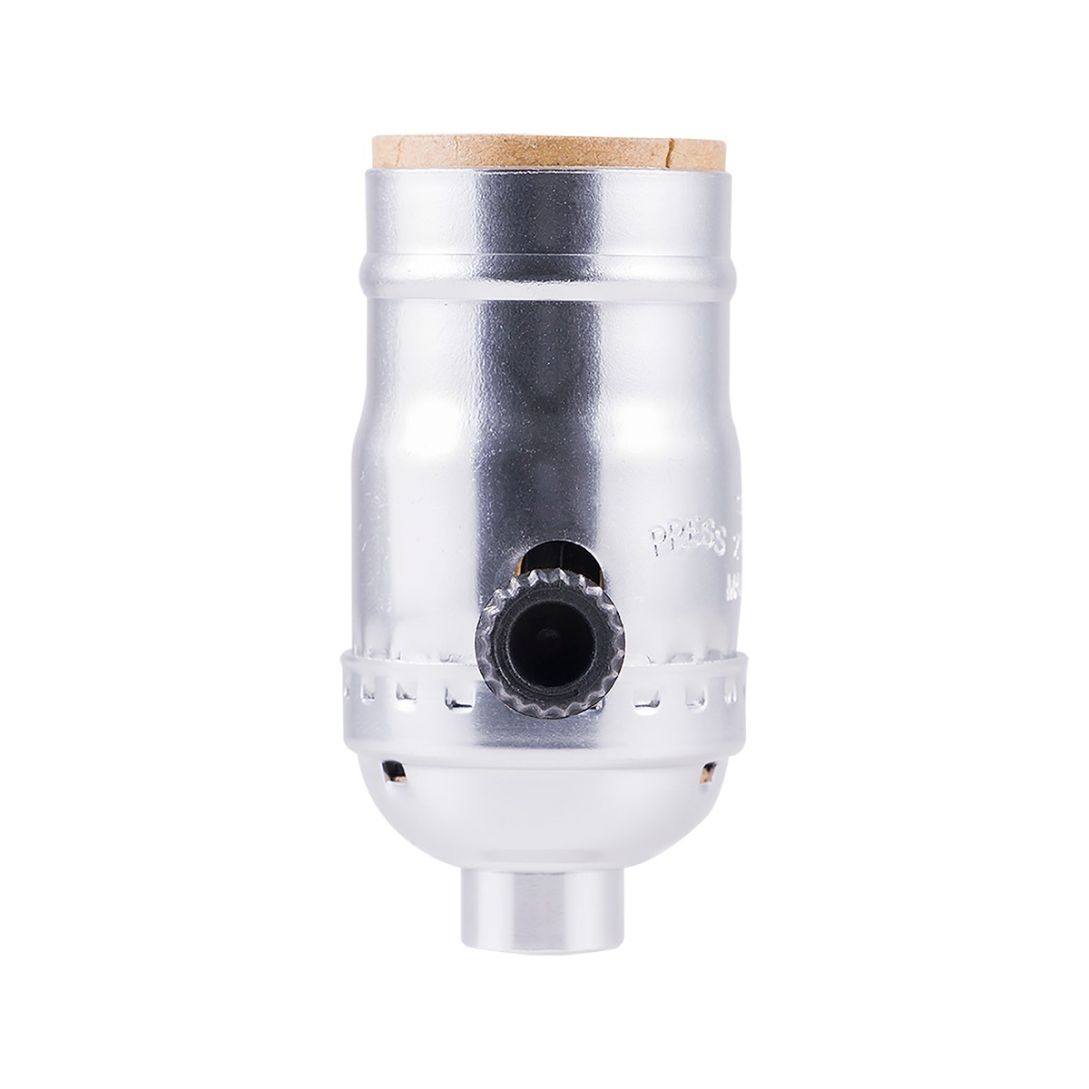 Power Gear 3-Way Lamp Socket, Nickel, 2 Pack
