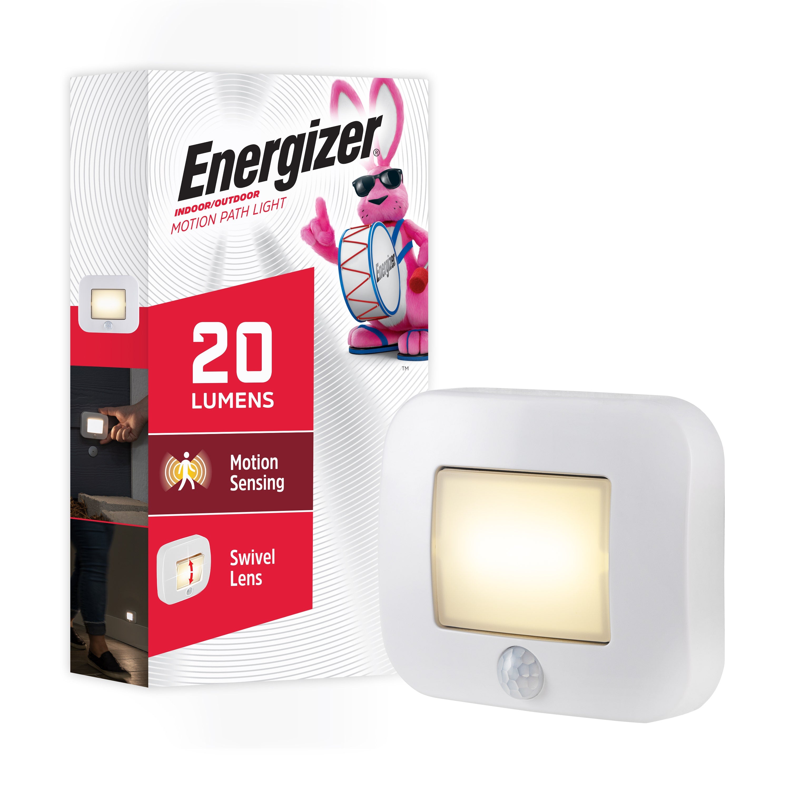 Energizer Indoor/Outdoor Battery Operated Motion Activated LED Path Li – Jasco