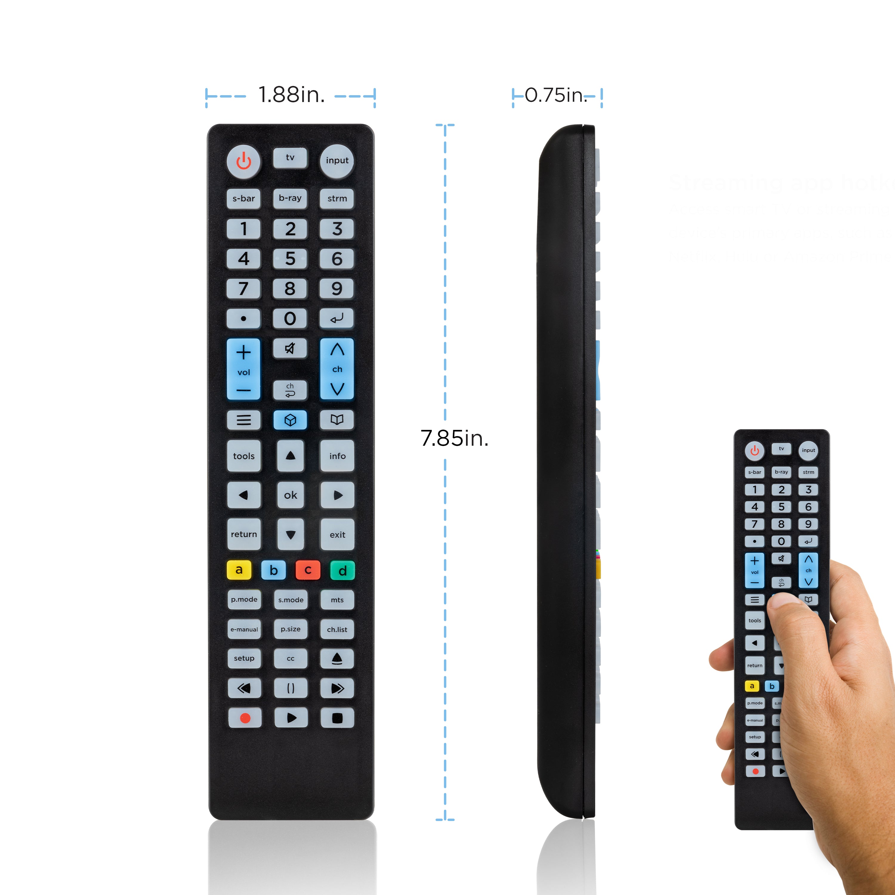 UltraPro 4-Device Universal Replacement Samsung Remote