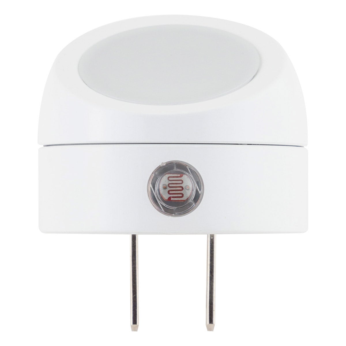 Energizer Plug-In Rotating Light Sensing LED Night Light, 2 Pack, White