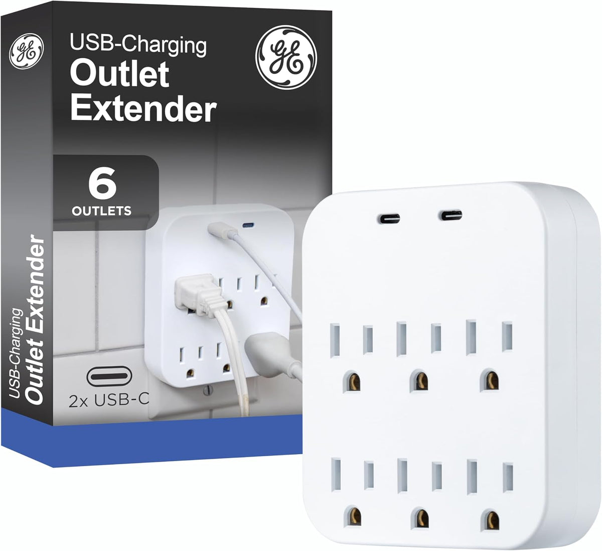GE USB-Charging Wall Tap