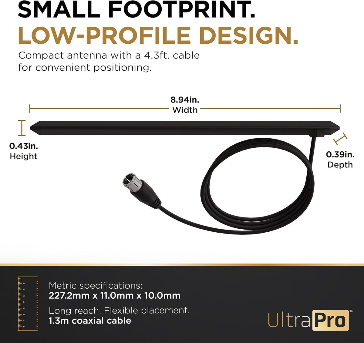 UltraPro Edge Mini Hover HD Antenna