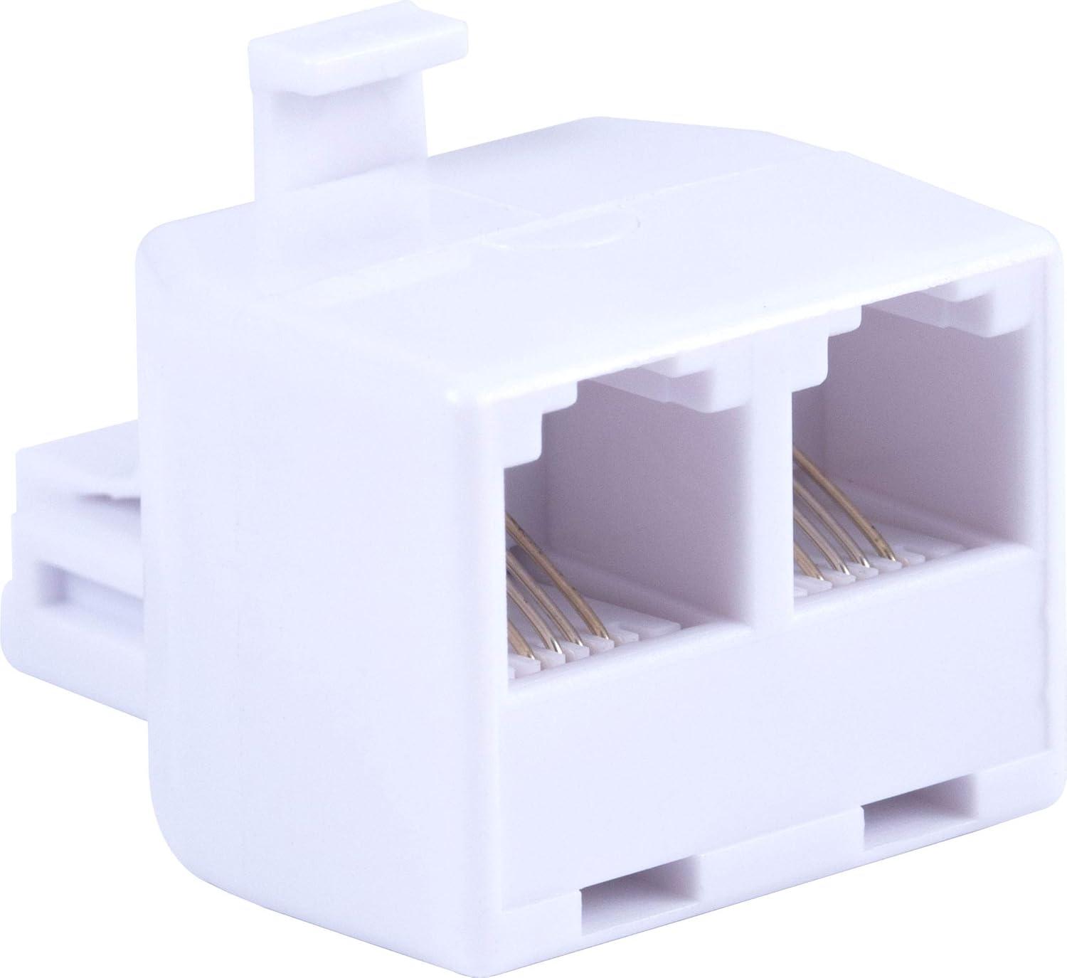 Power Gear White In-Wall Duplex Adapter