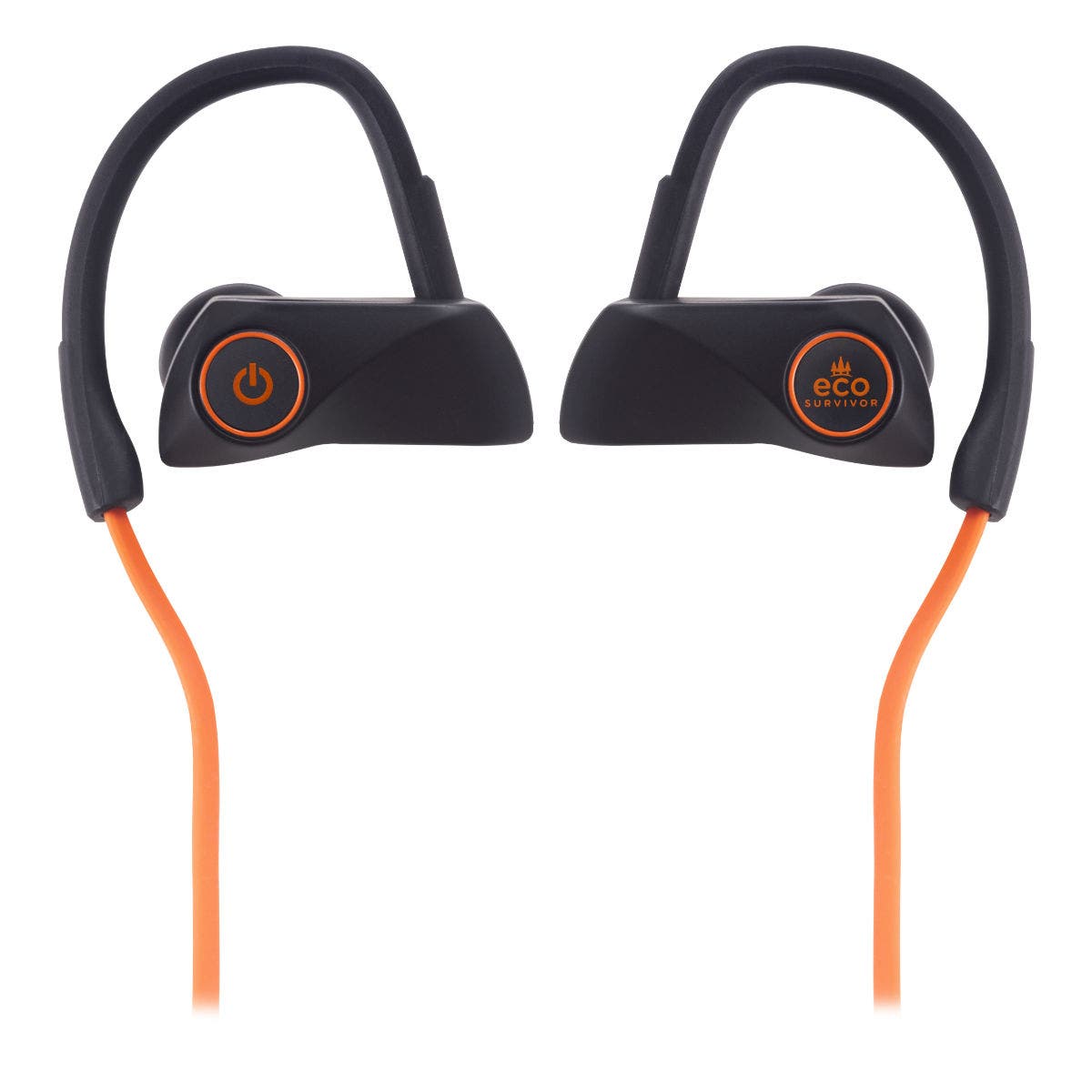 EcoSurvivor IPX7 Bluetooth Waterproof Earbuds, Black