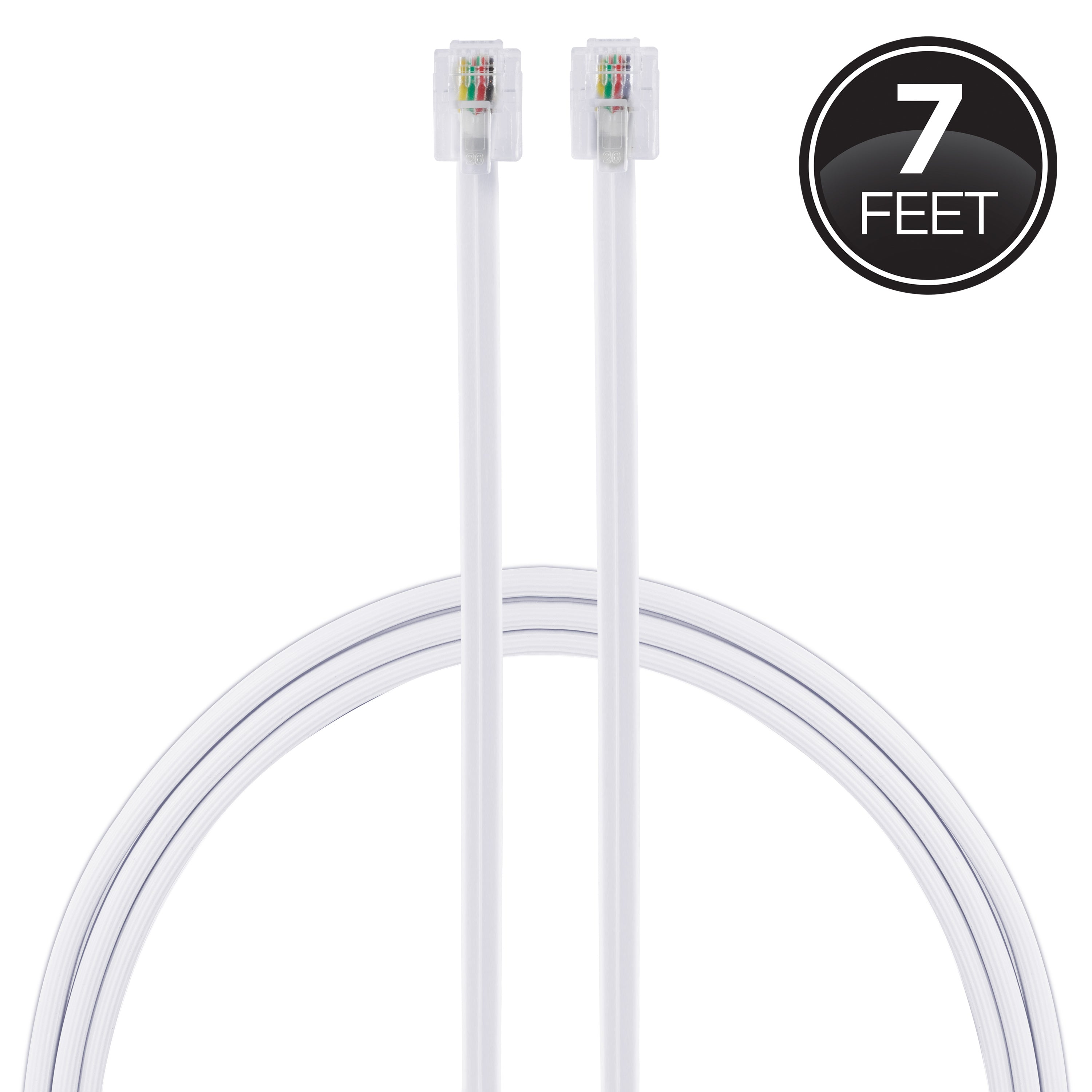 Power Gear 7ft. Line Cord, White
