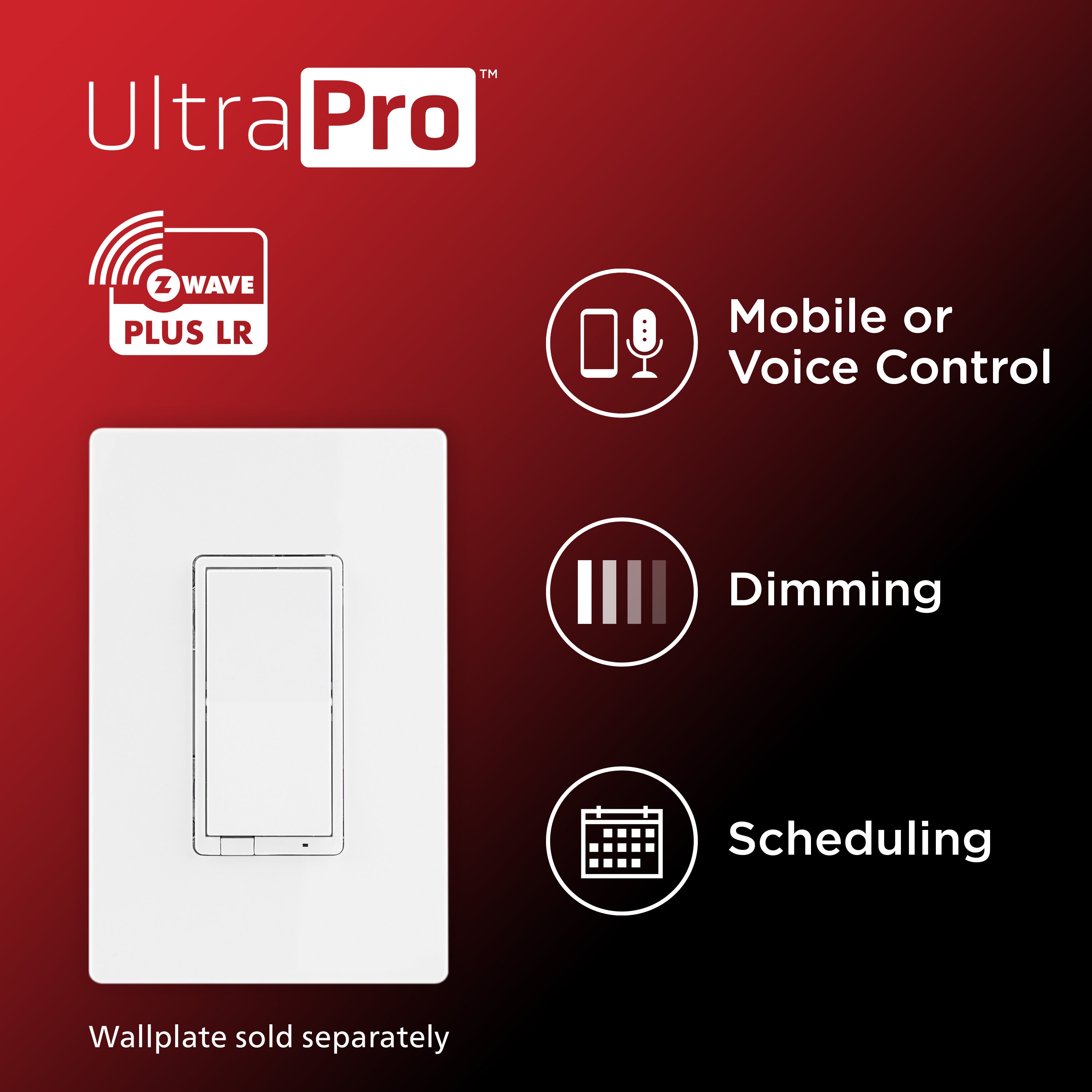 UltraPro 800 Series Z-Wave Dimmer