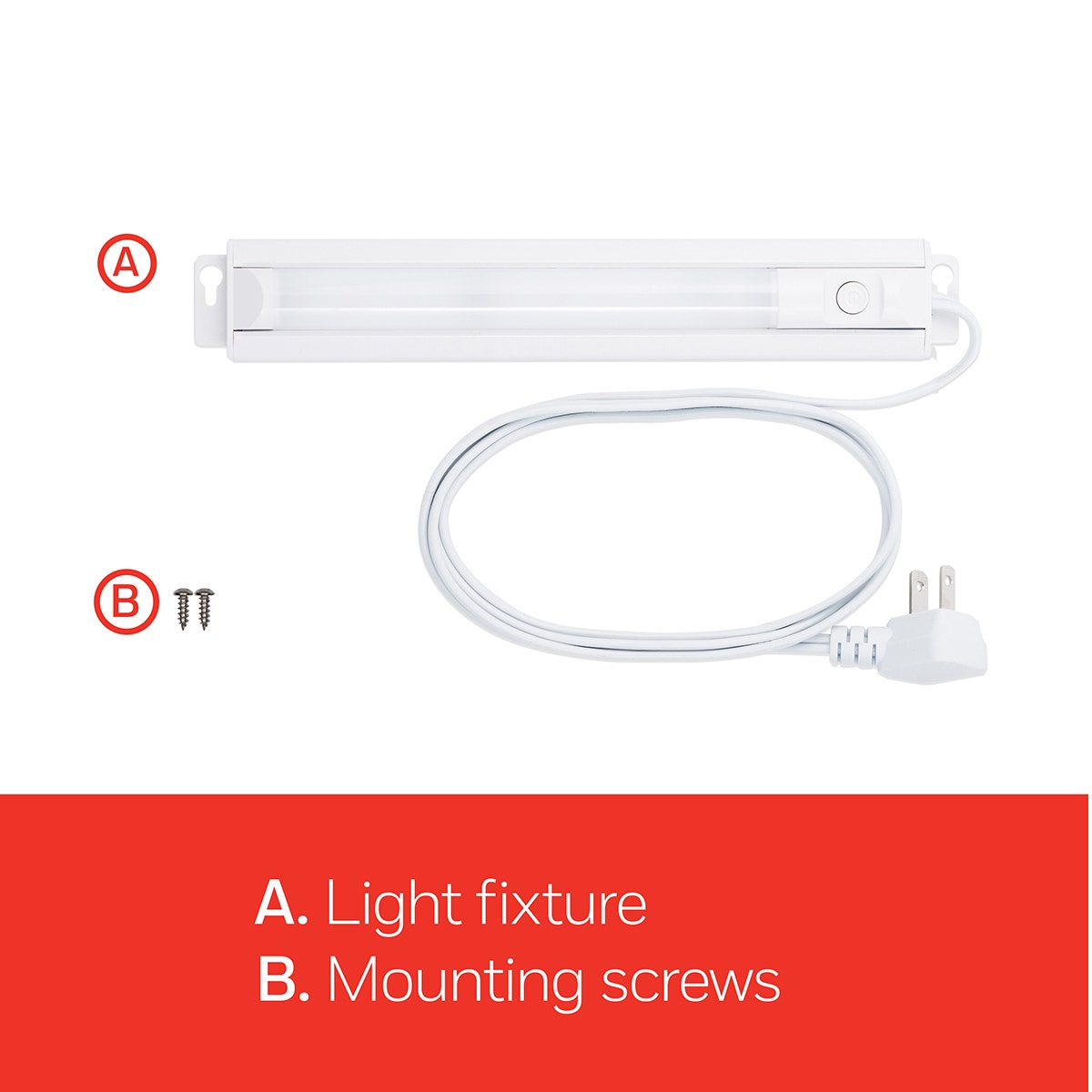 UltraPro 16in. Plug-In LED Light Fixture