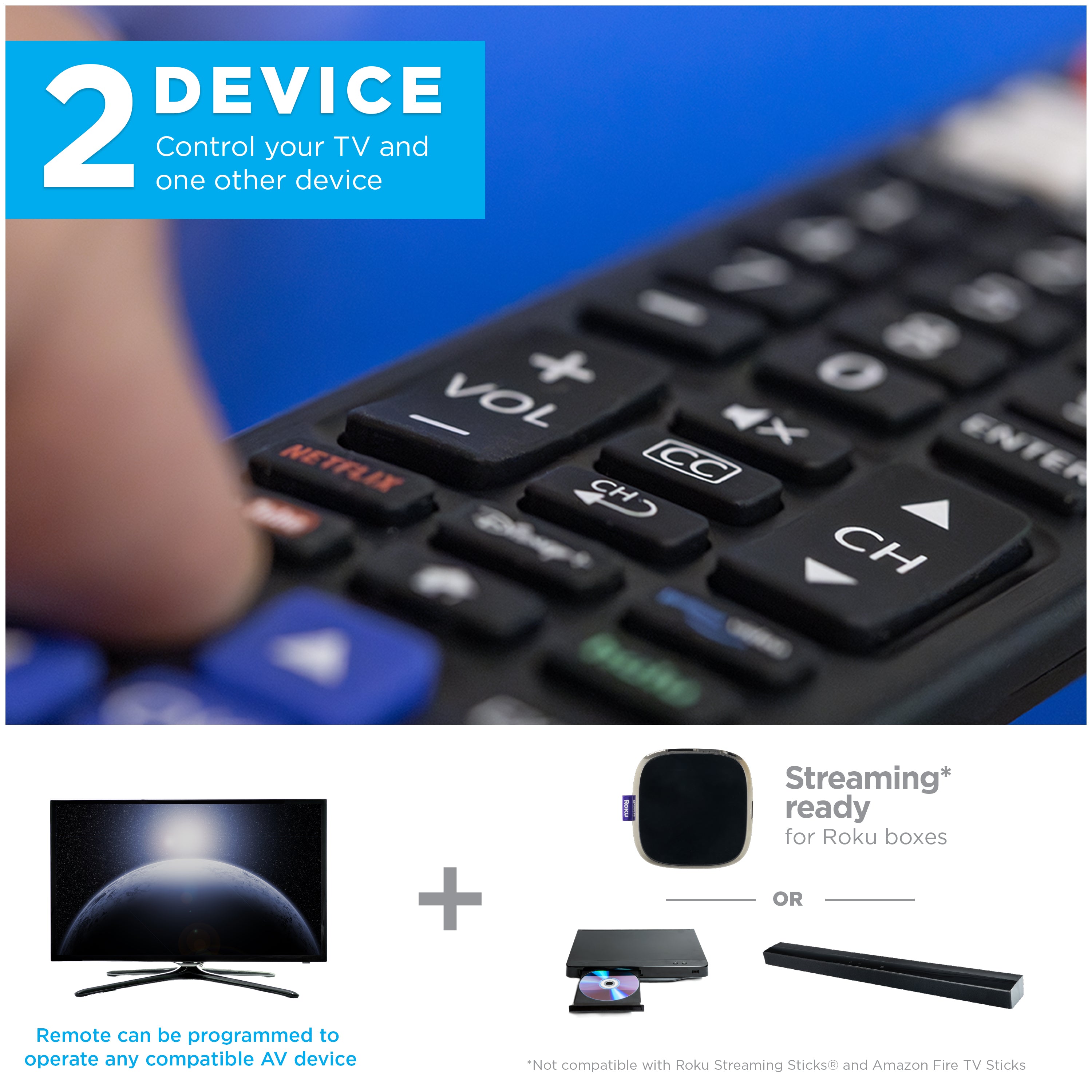 UltraPro One-Touch Replacement Remote