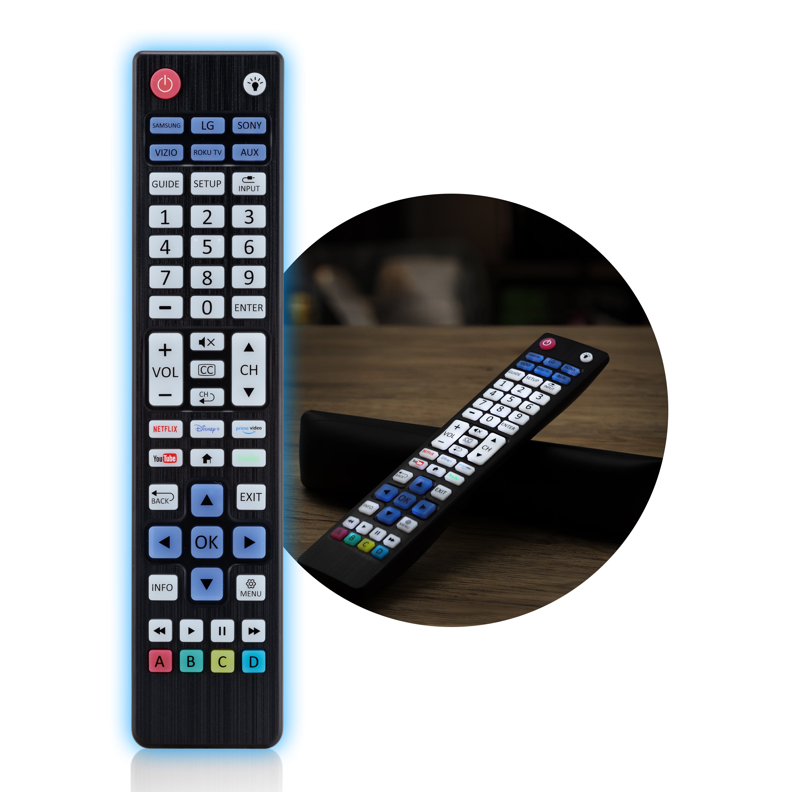 UltraPro One-Touch Replacement Remote, Backlit