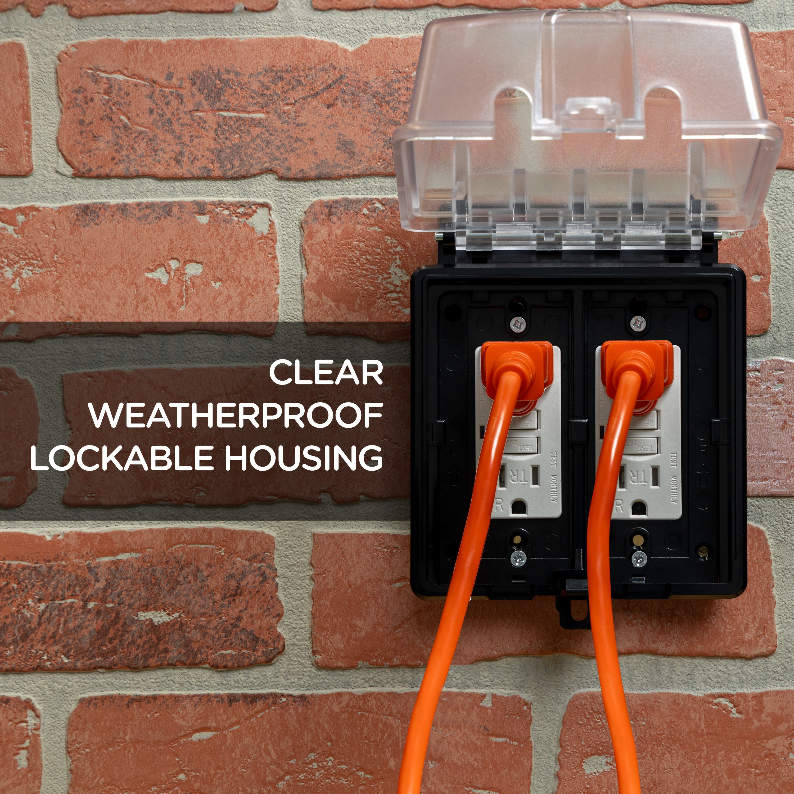 UltraPro 2-Gang Outdoor Electrical Outlet Cover