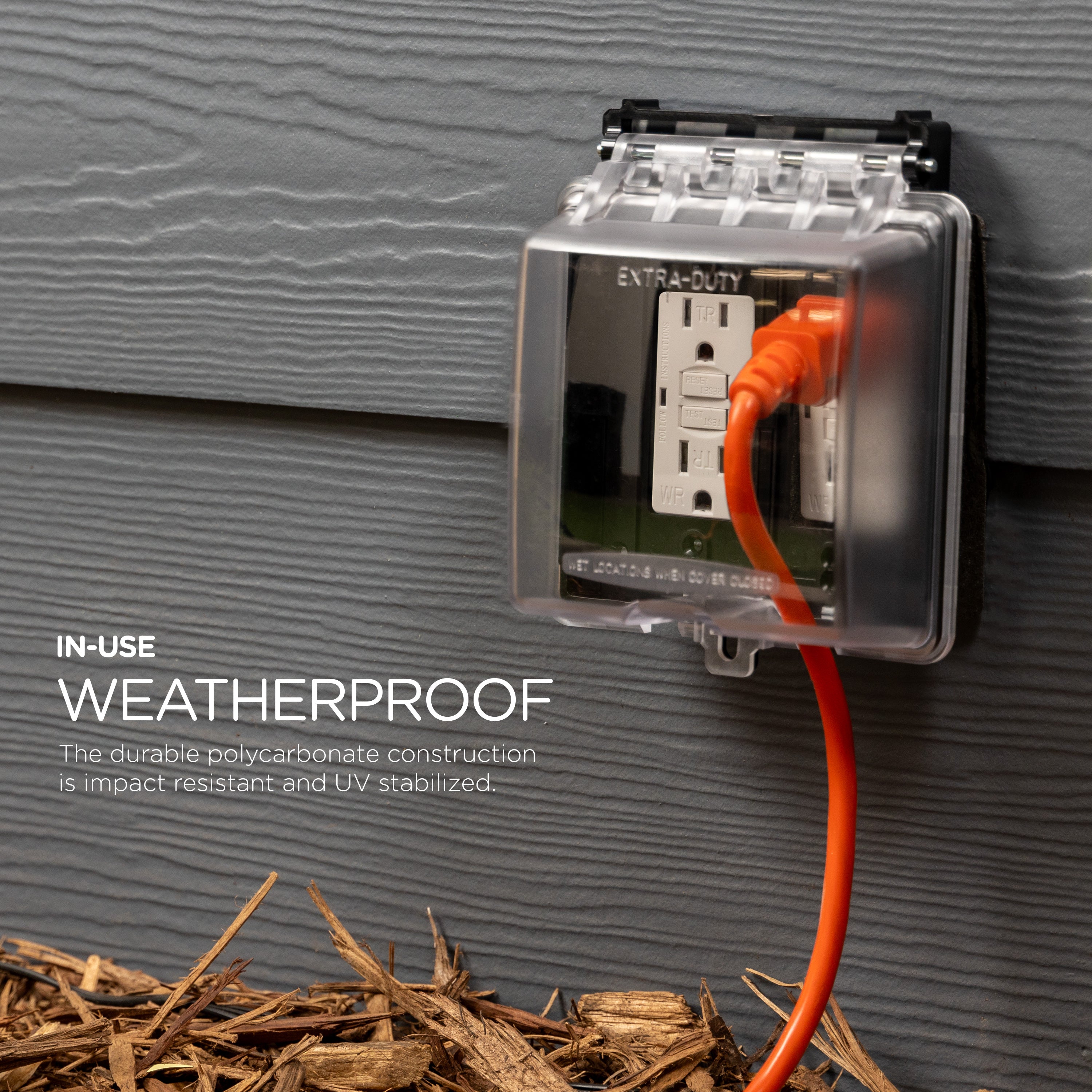 UltraPro 2-Gang Outdoor Electrical Outlet Cover